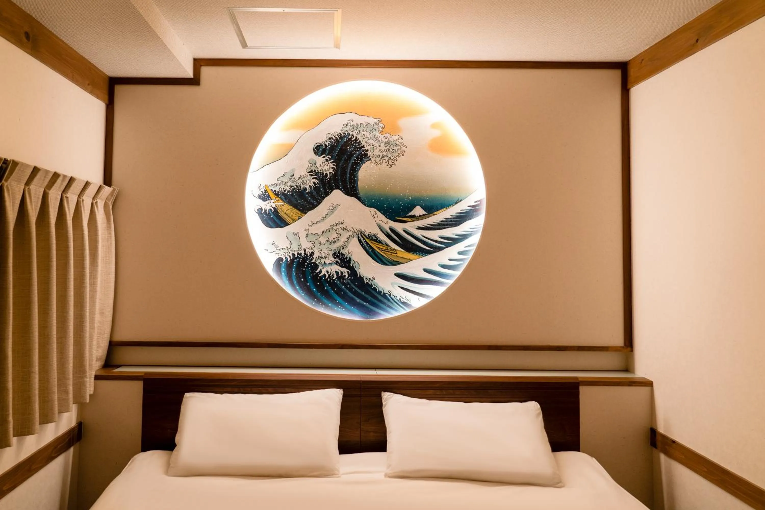 Bed in 都電屋 TodenHotel