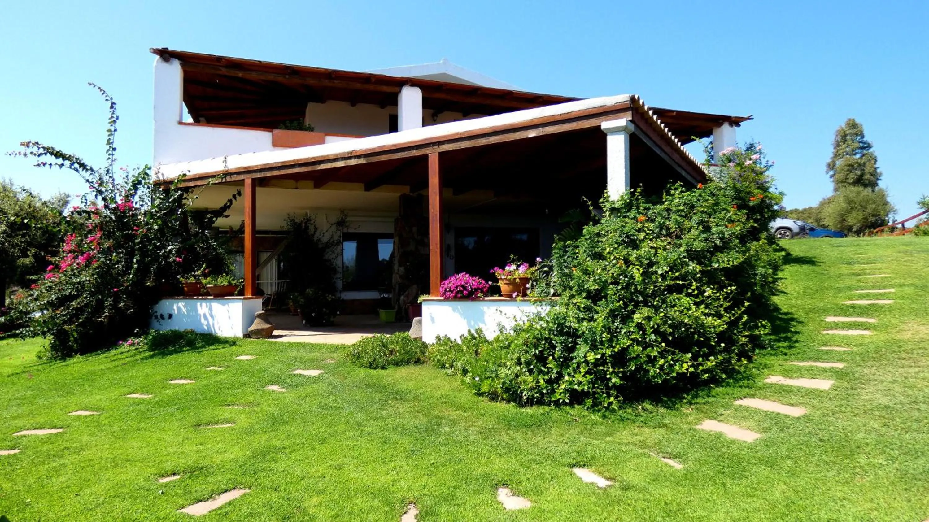 Garden view in Comino Alto Agriturismo e Appartamenti