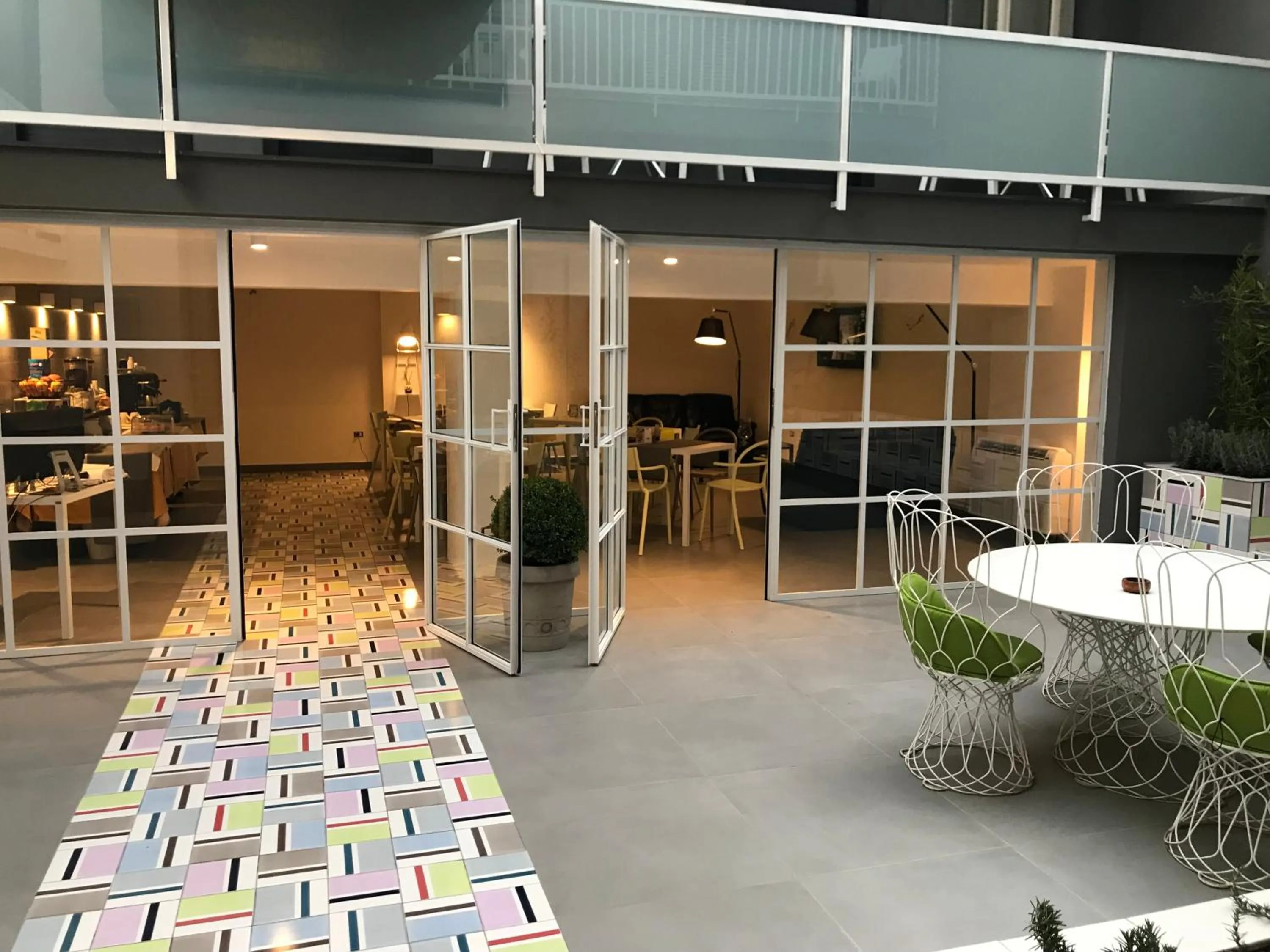 Patio in Albergo Del Pino