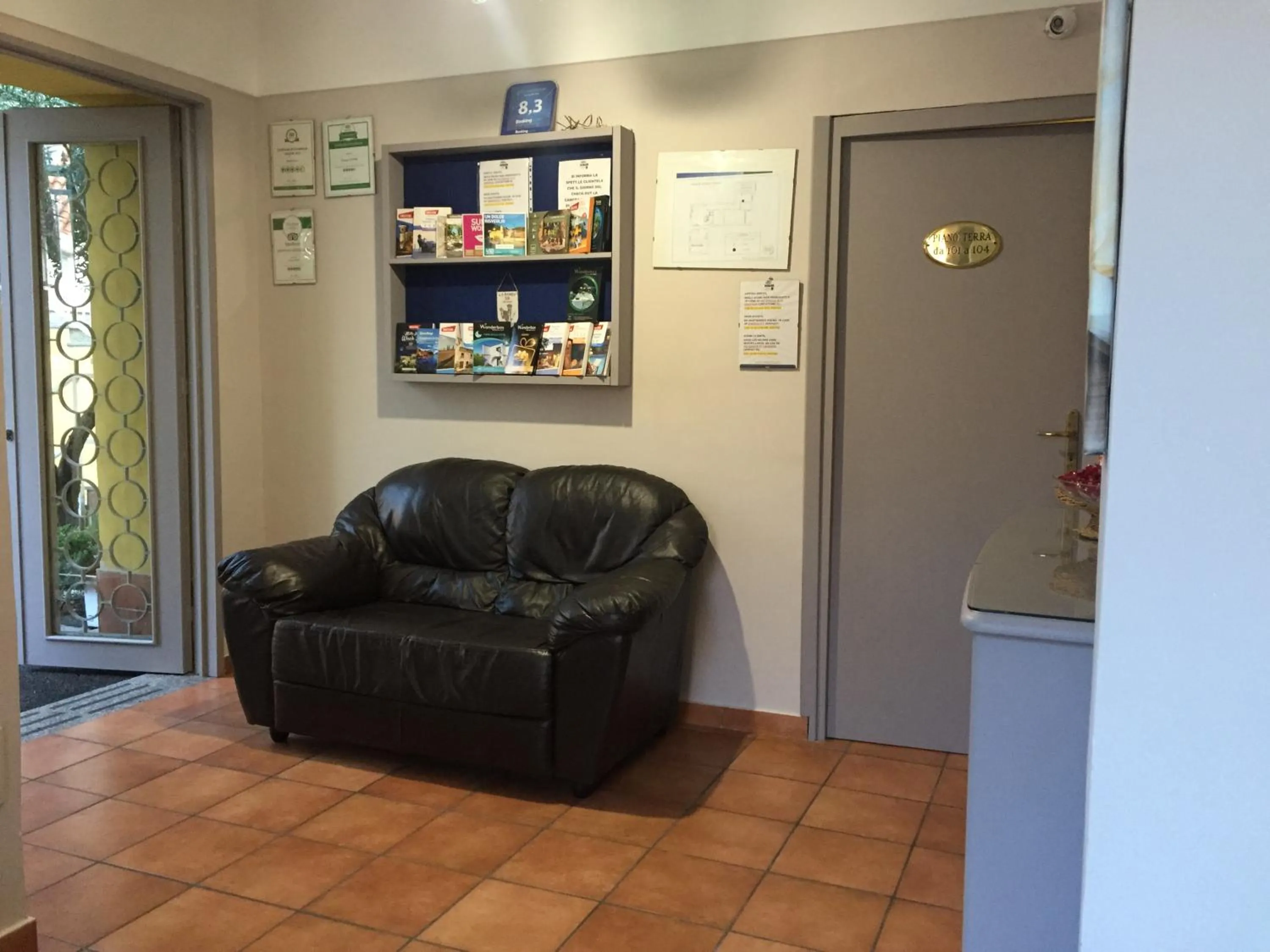 Facade/entrance in Albergo Del Pino