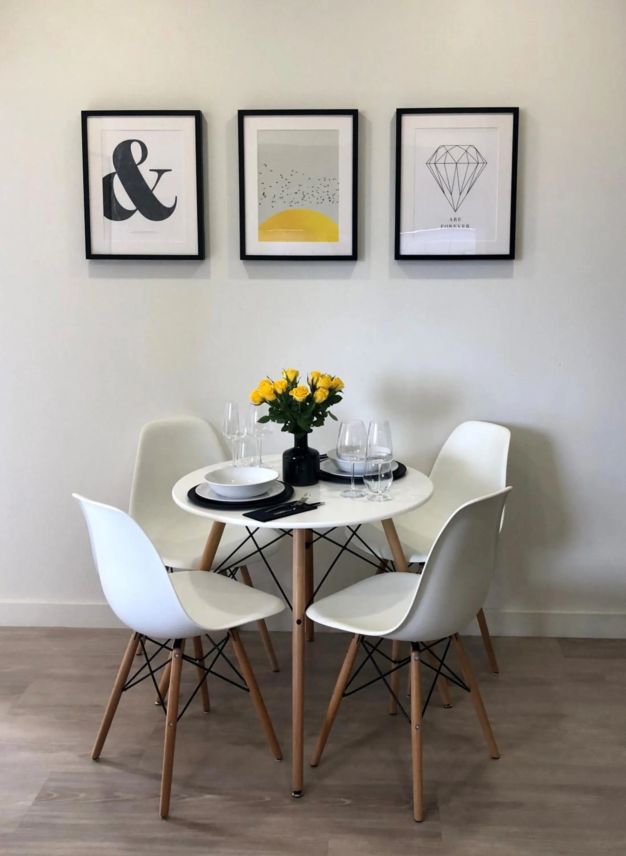 Kitchen or kitchenette in Luxury Serviced Apartments Stevenage, Hertfordshire