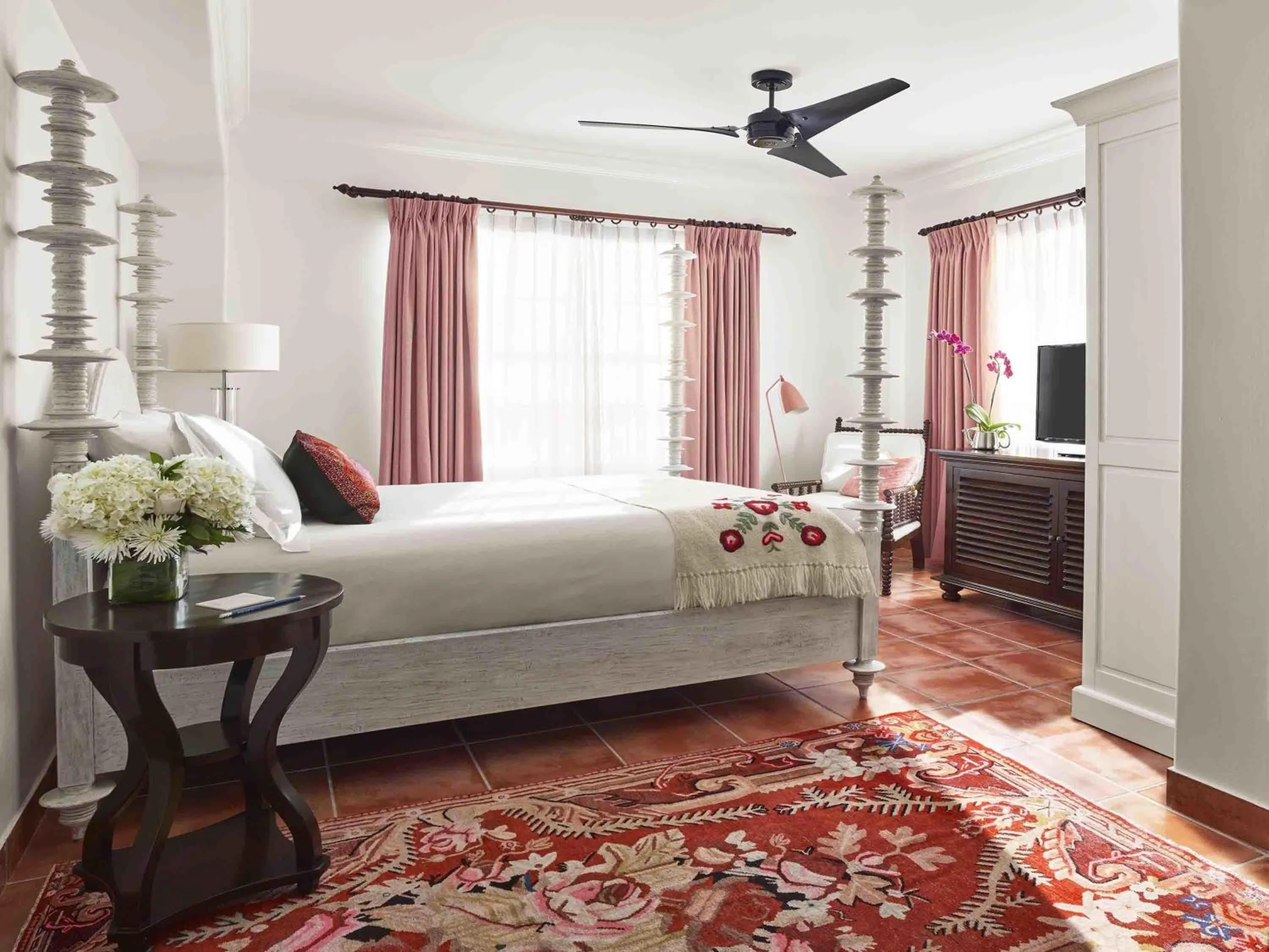 Bedroom, Bed in Casa Faena Miami Beach