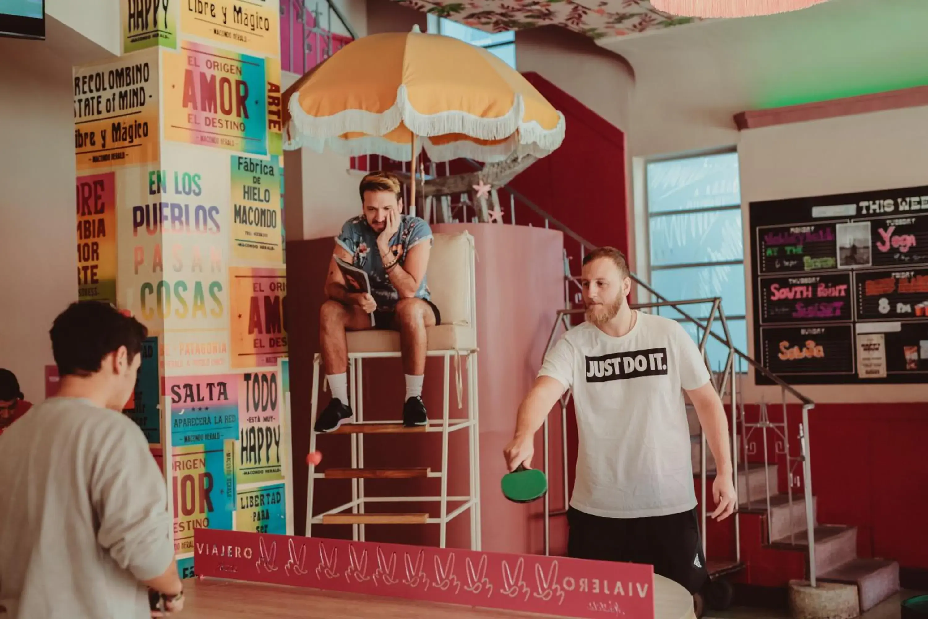 Lobby or reception in Viajero Miami Lobby or reception in Viajero Miami