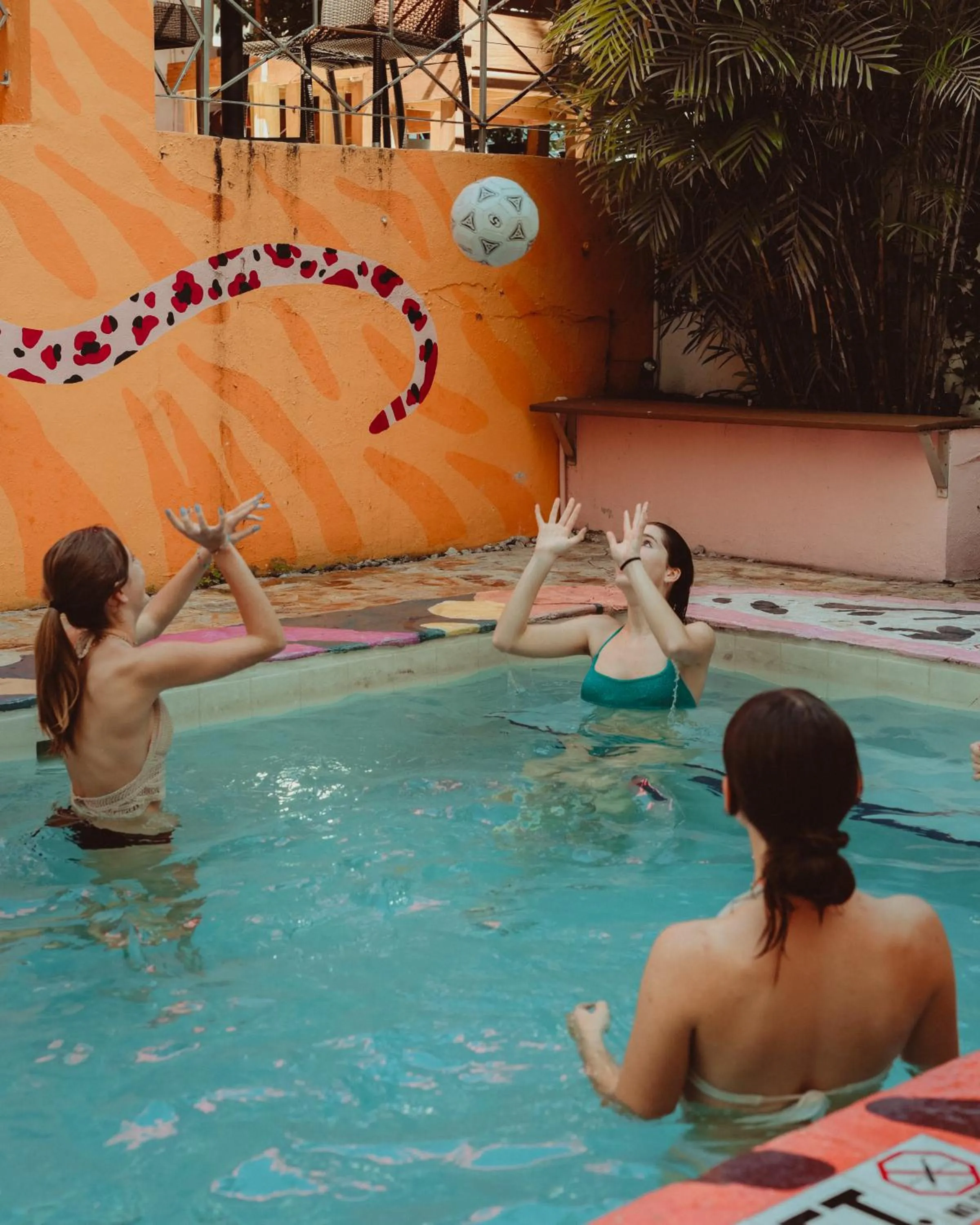 Pool view in Viajero Miami