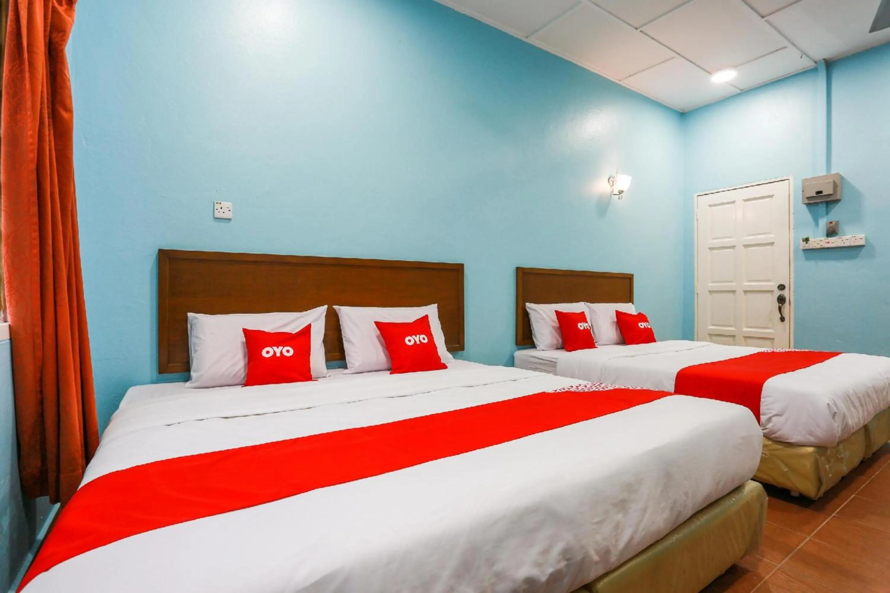 Bedroom, Bed in OYO 44094 Bangi Lanai Hotel