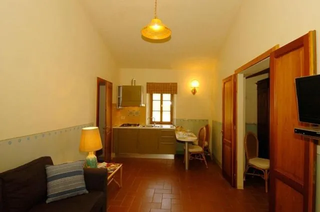 Living room, Bed in Country House Montecchio