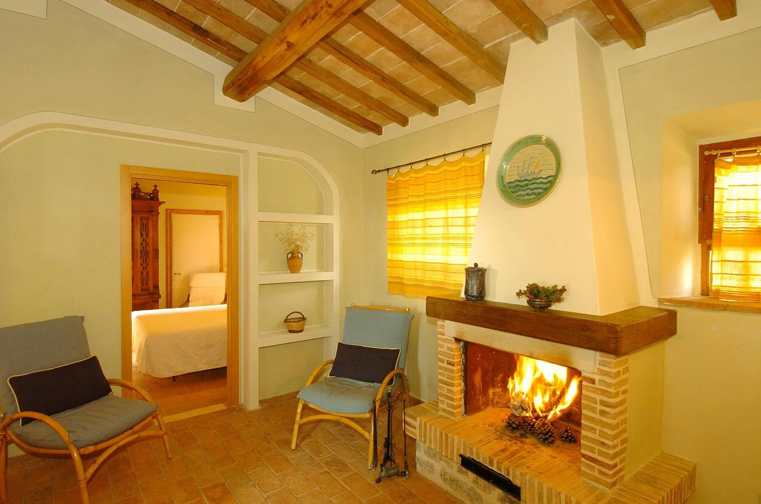 Living room in Country House Montecchio