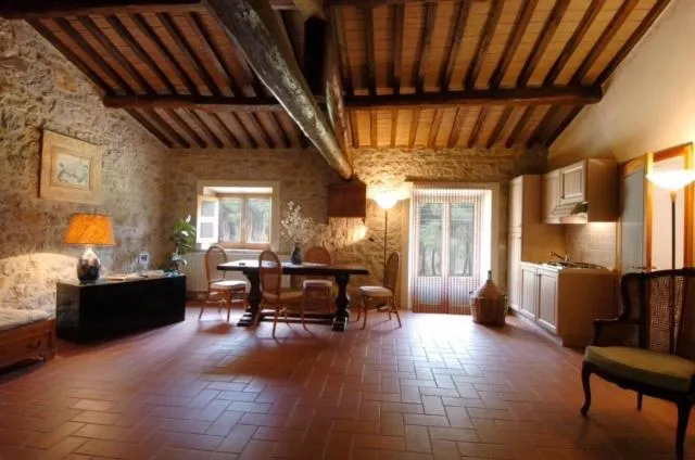 Seating area in Country House Montecchio