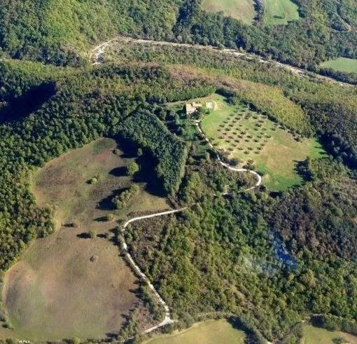 Bird's eye view in Country House Montecchio