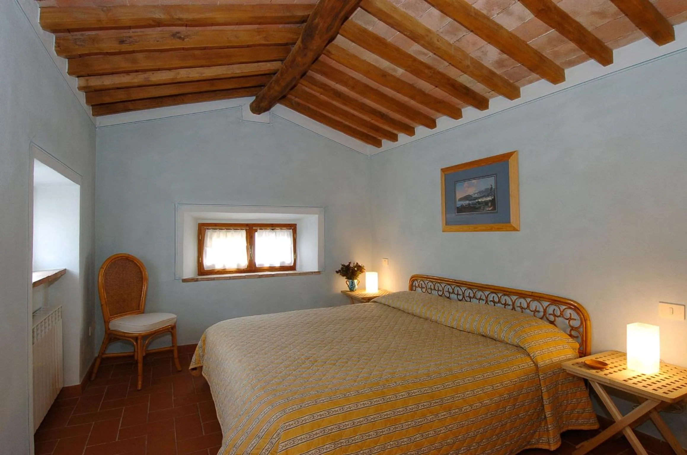 Bedroom, Bed in Country House Montecchio