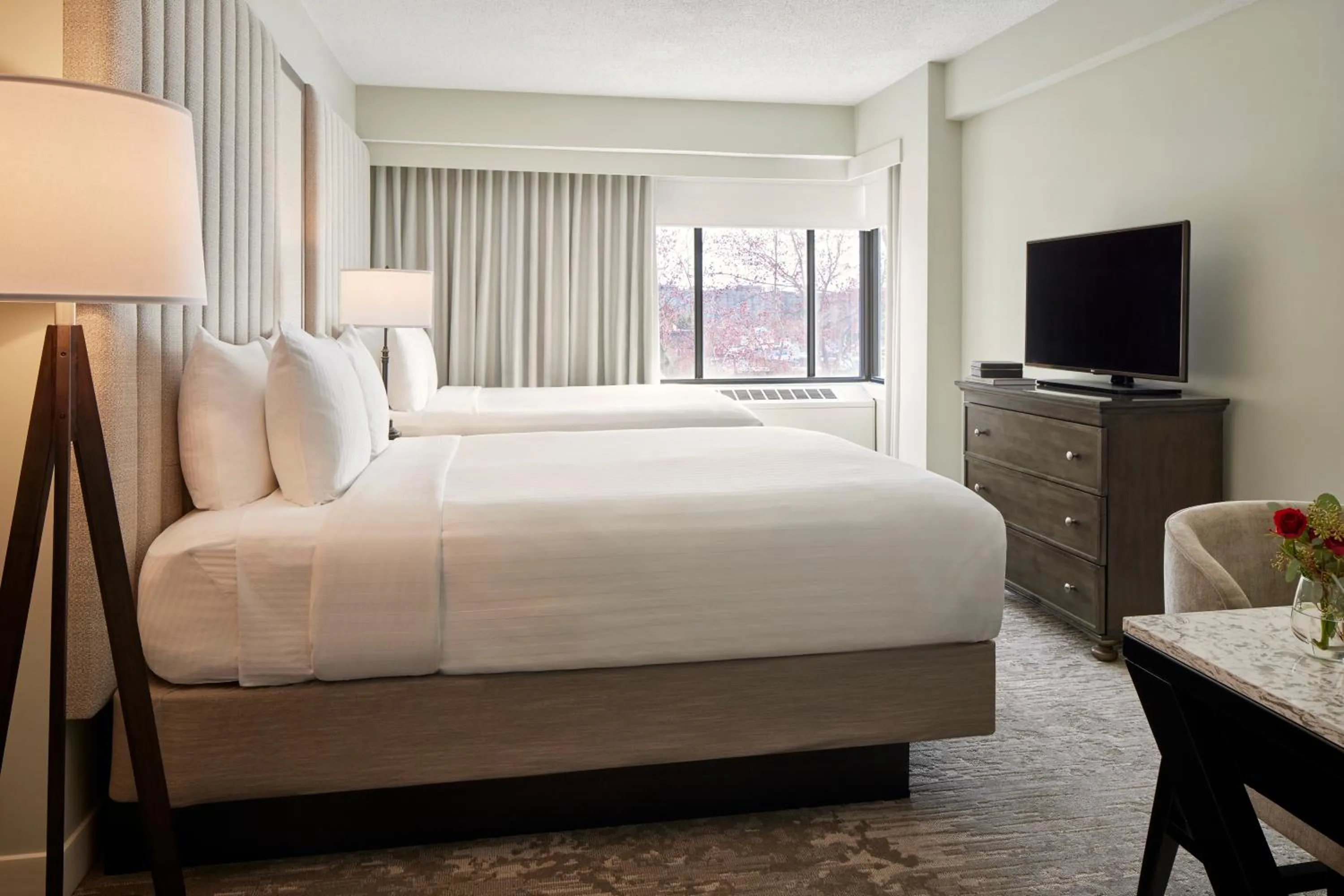 Bed in Capitol Hill Hotel