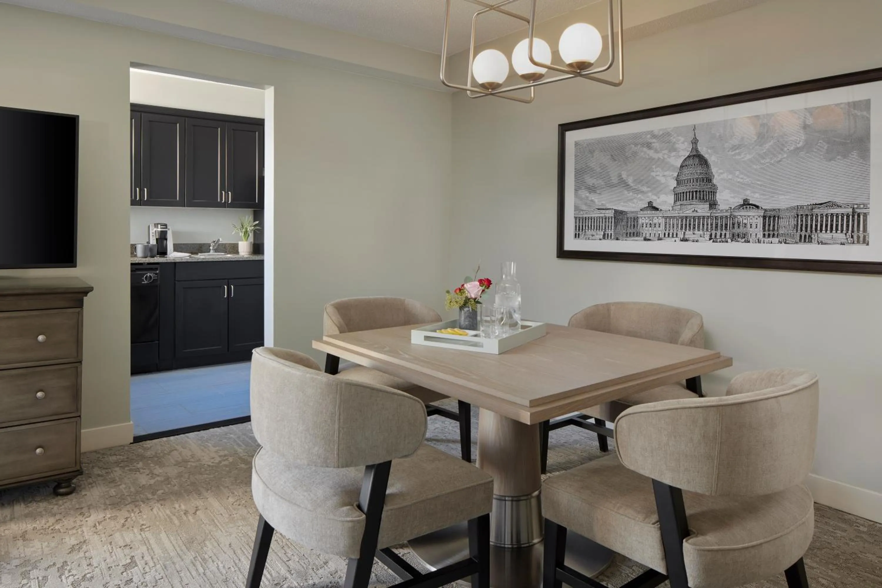 kitchen in Capitol Hill Hotel