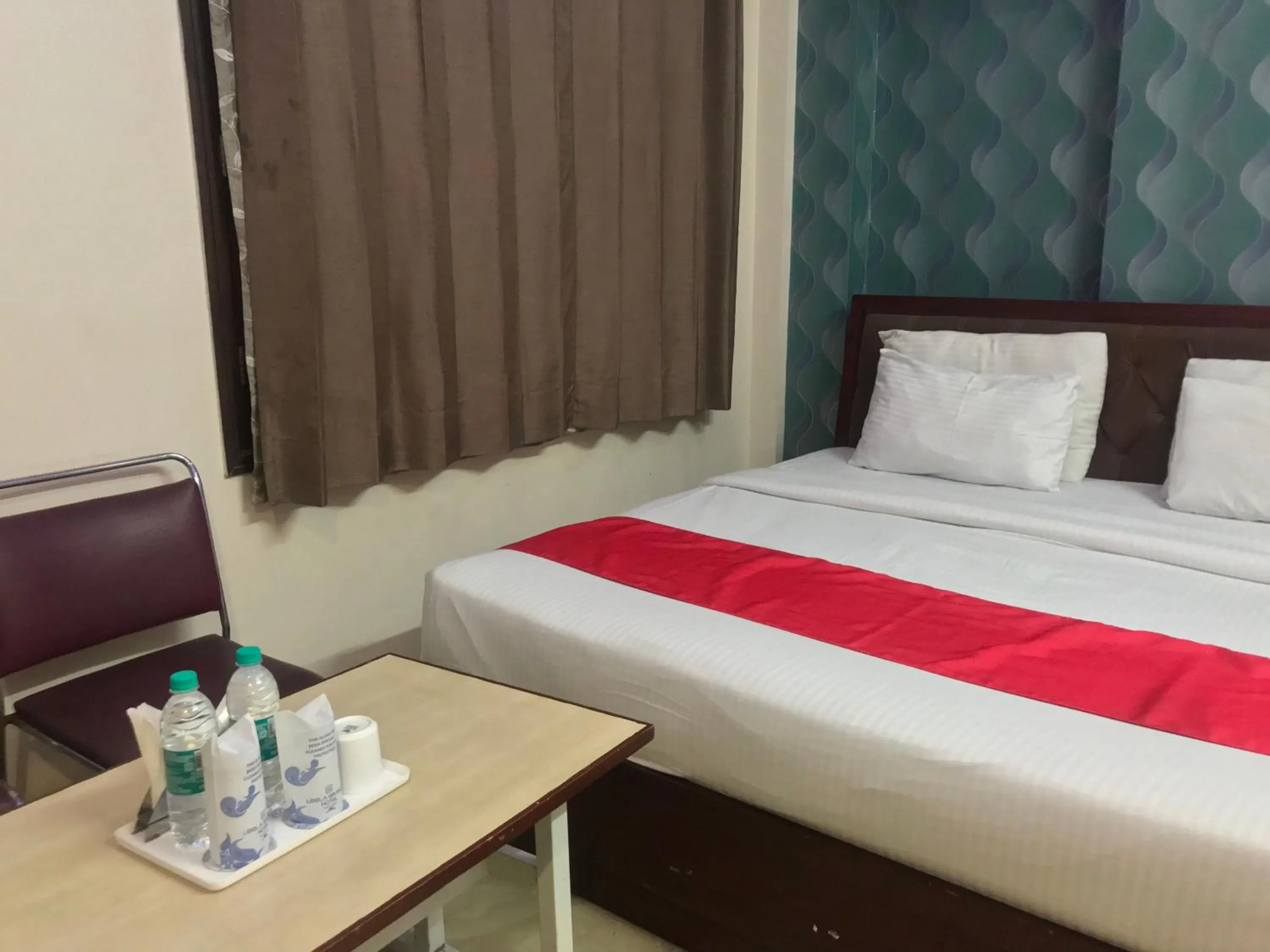 Bed in Leela Residency