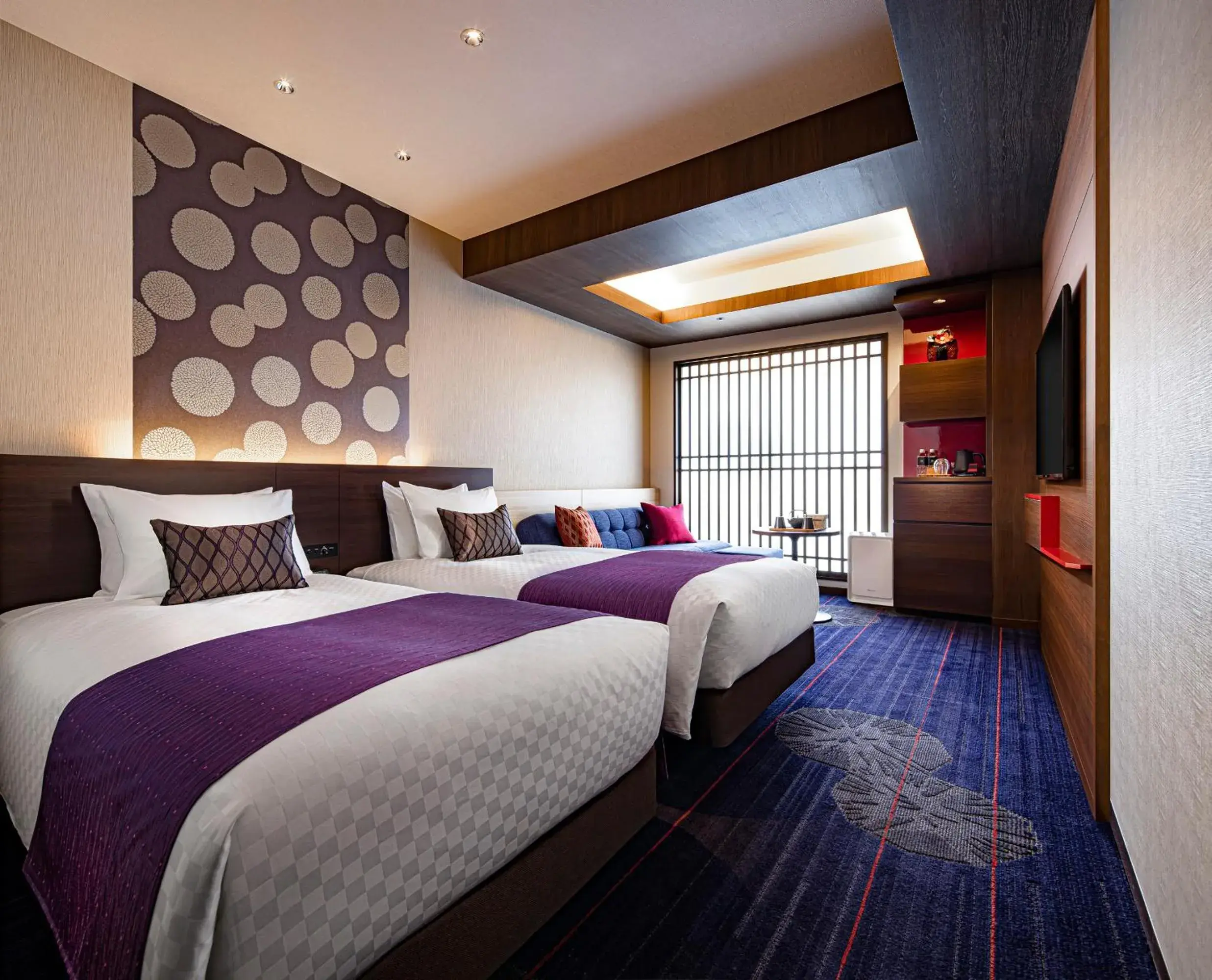 Bed in Rihga Gran Kyoto Bed in Rihga Gran Kyoto