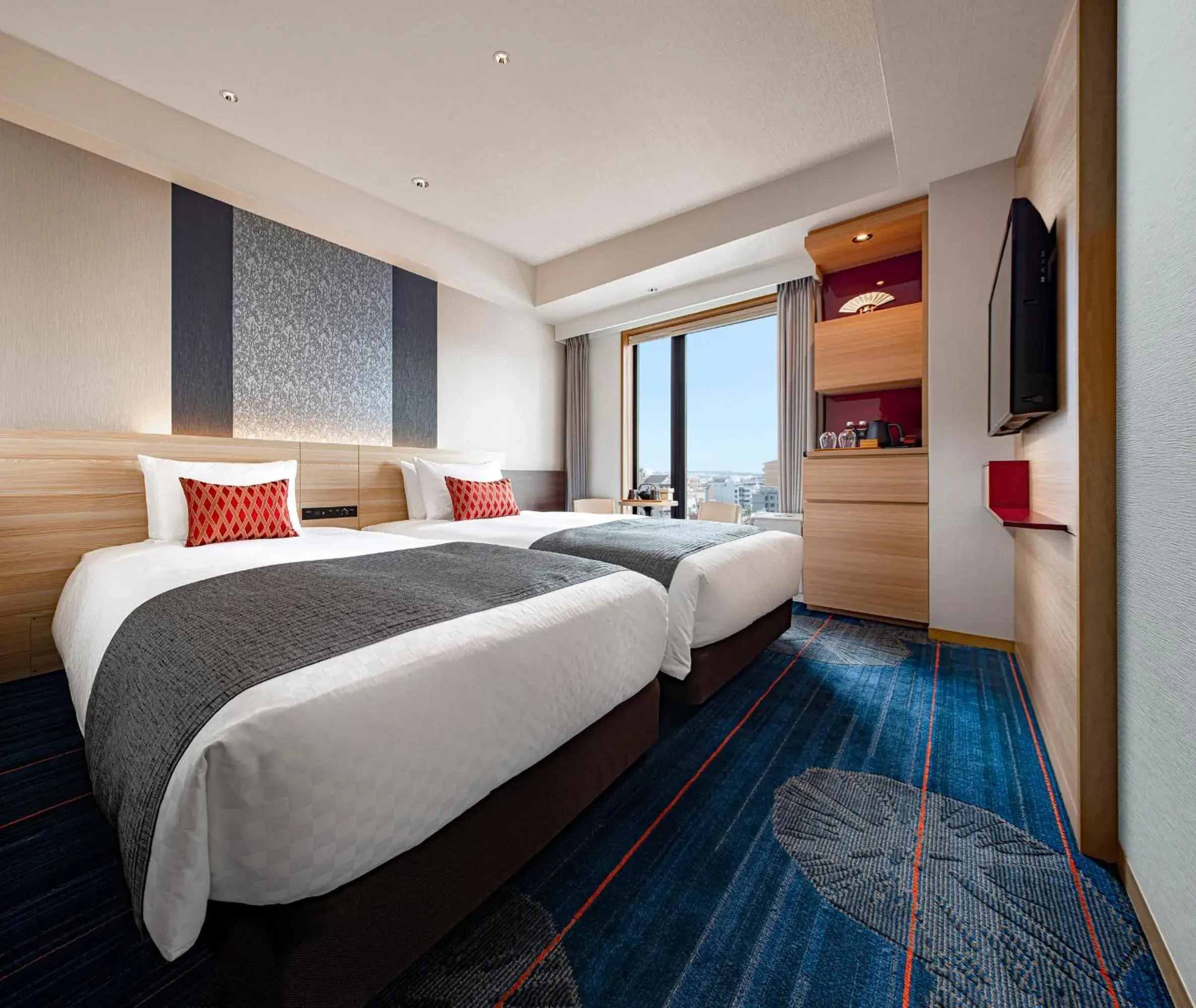 Bed in Rihga Gran Kyoto Bed in Rihga Gran Kyoto