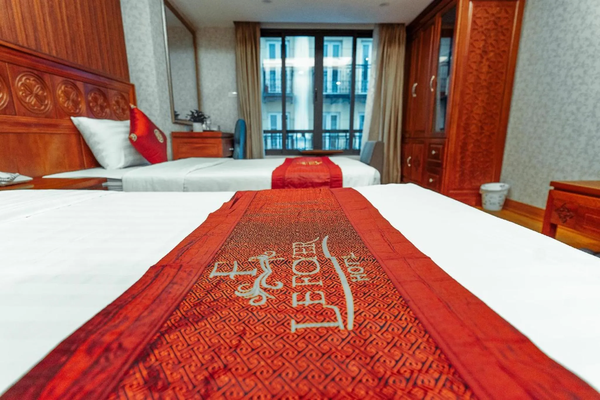 Bed in Lefoyer Hotel