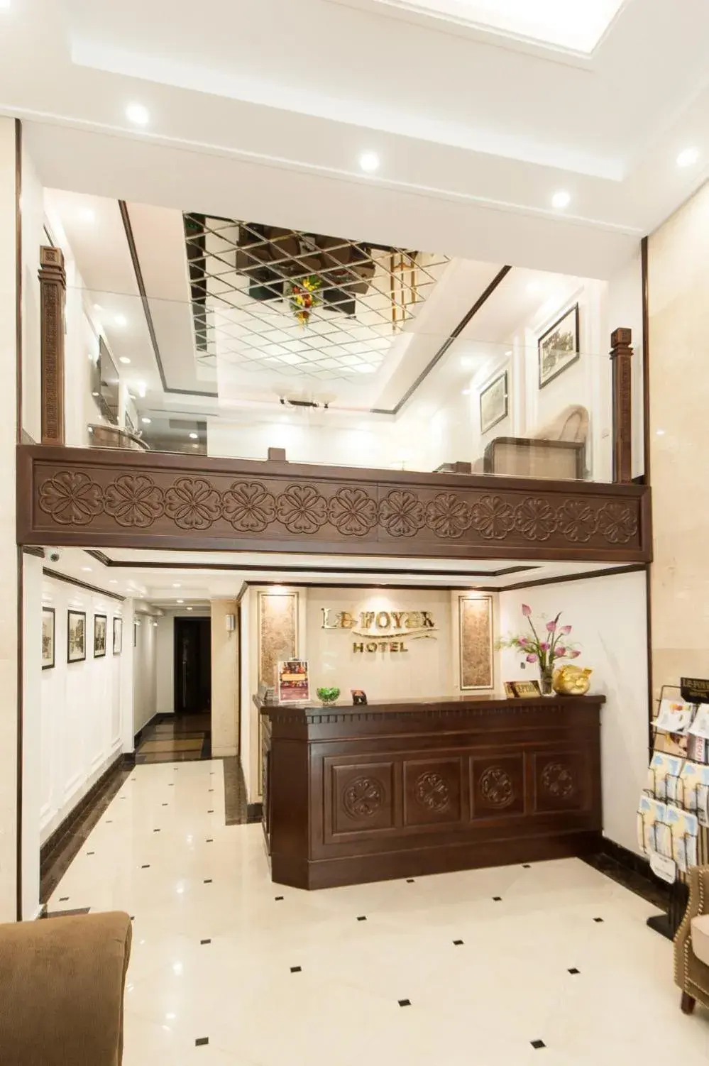 Lobby or reception in Lefoyer Hotel Lobby or reception in Lefoyer Hotel