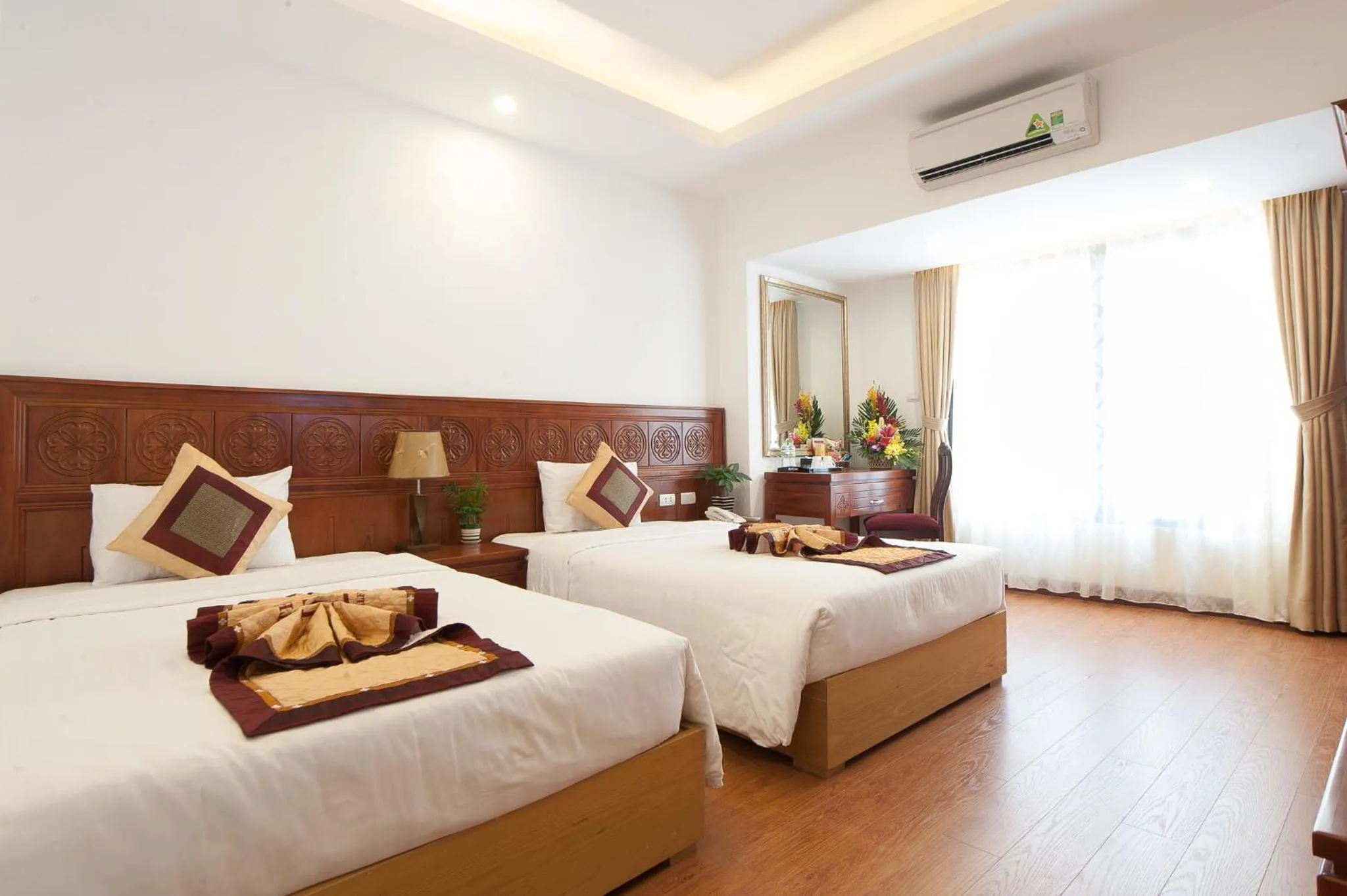 Bed in Lefoyer Hotel