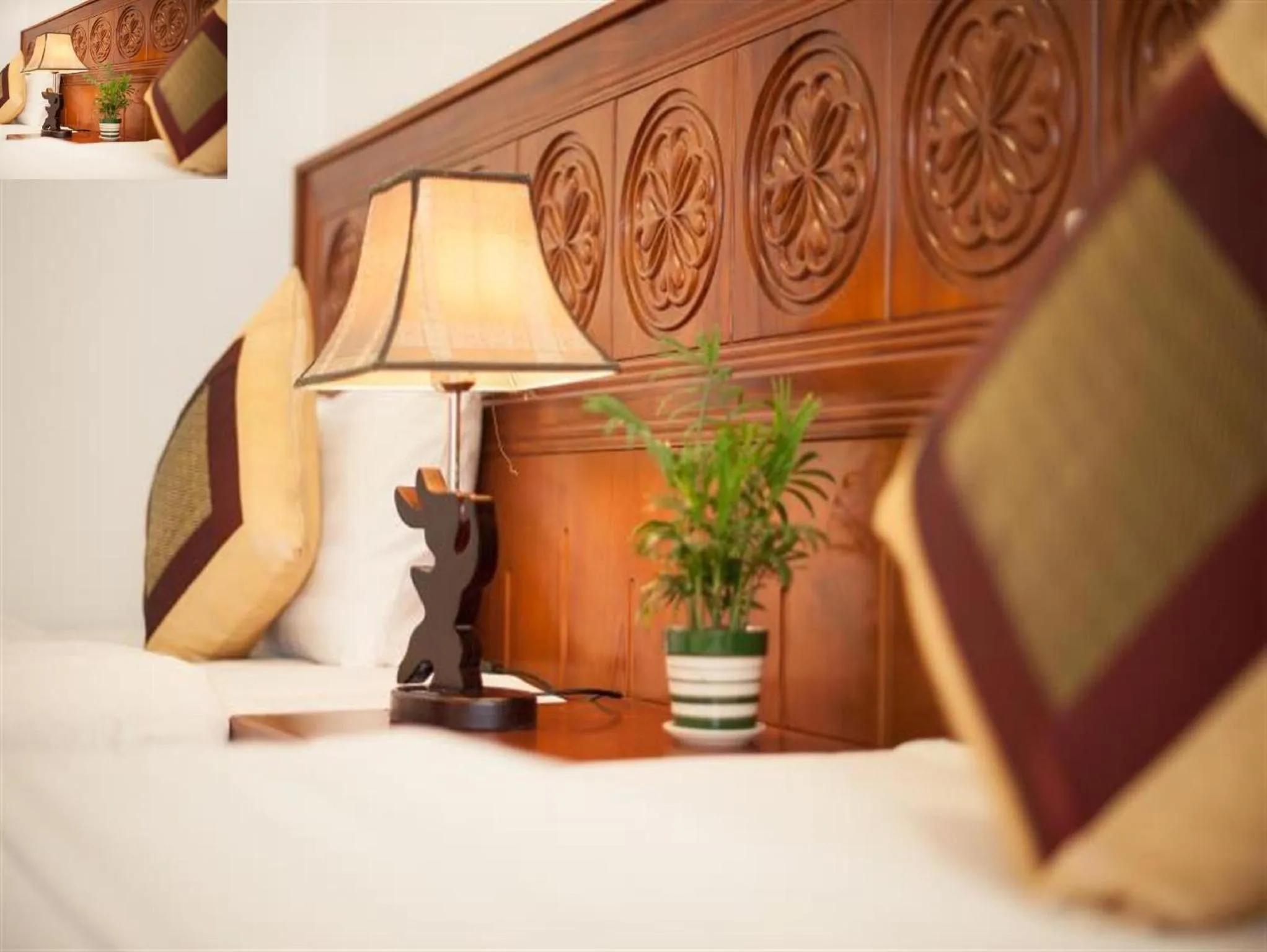 Bed in Lefoyer Hotel