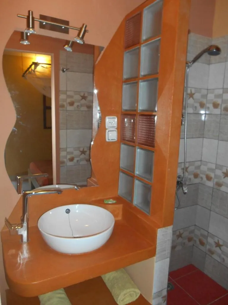 Bathroom in hotel trecicogne
