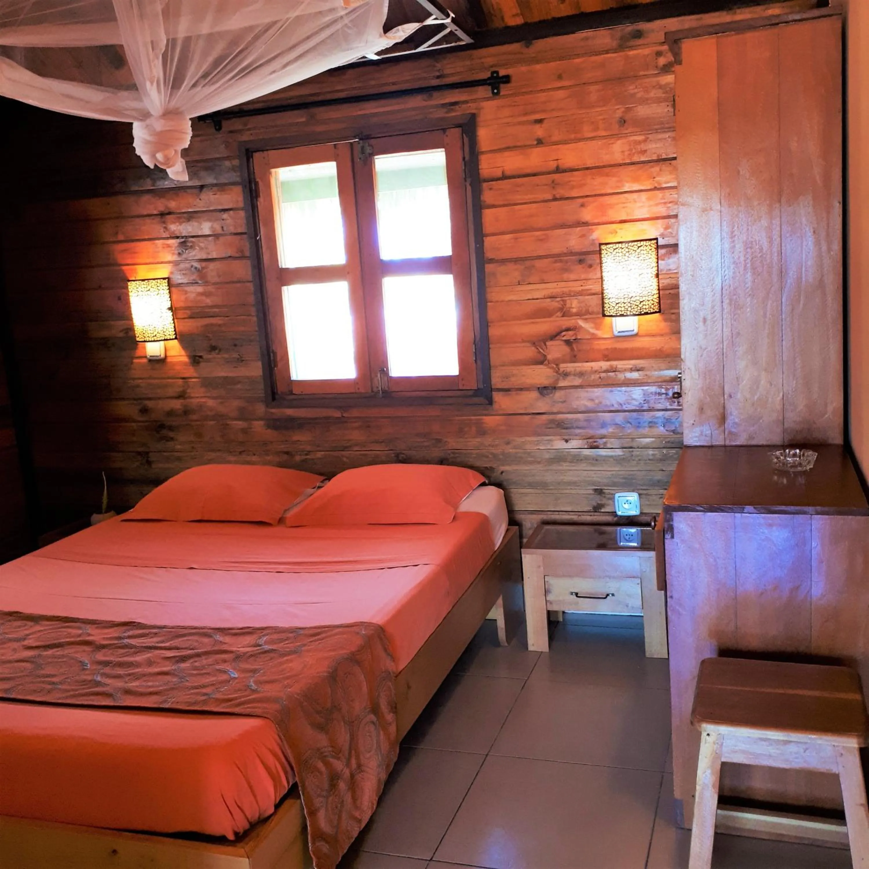 Bed in hotel trecicogne