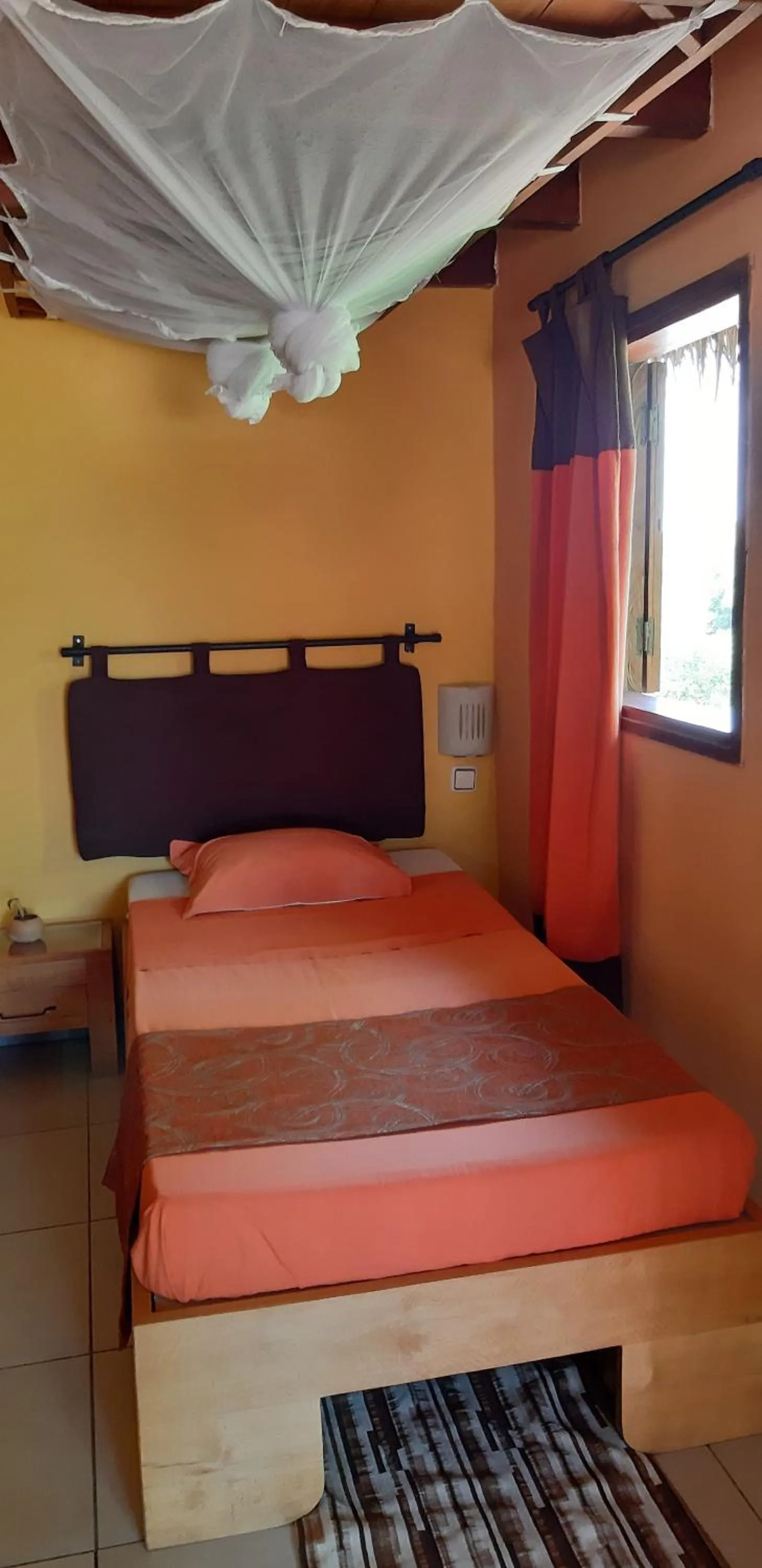 Bed in hotel trecicogne