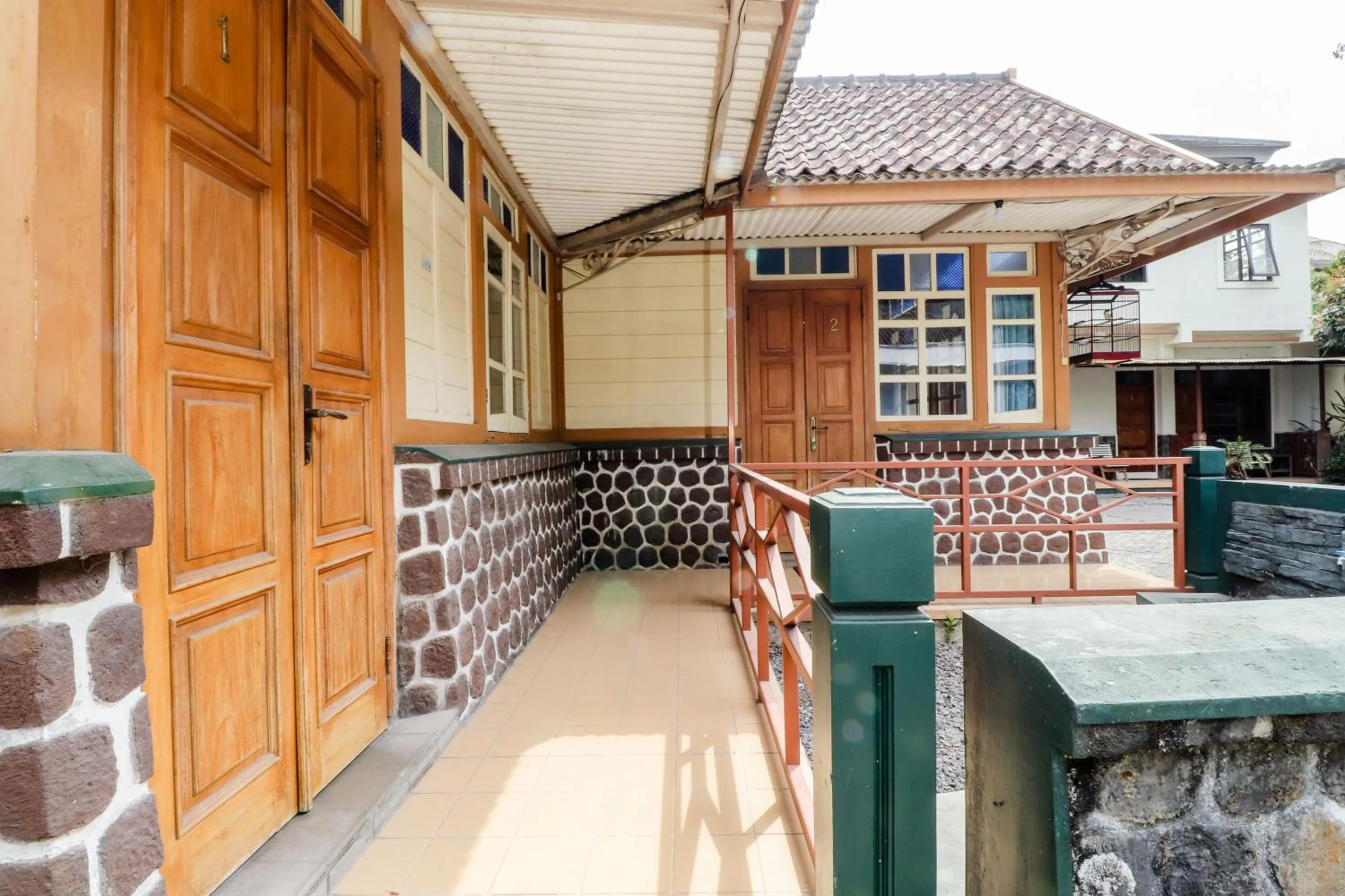Balcony/Terrace in Hotel Wismancala Kaliurang