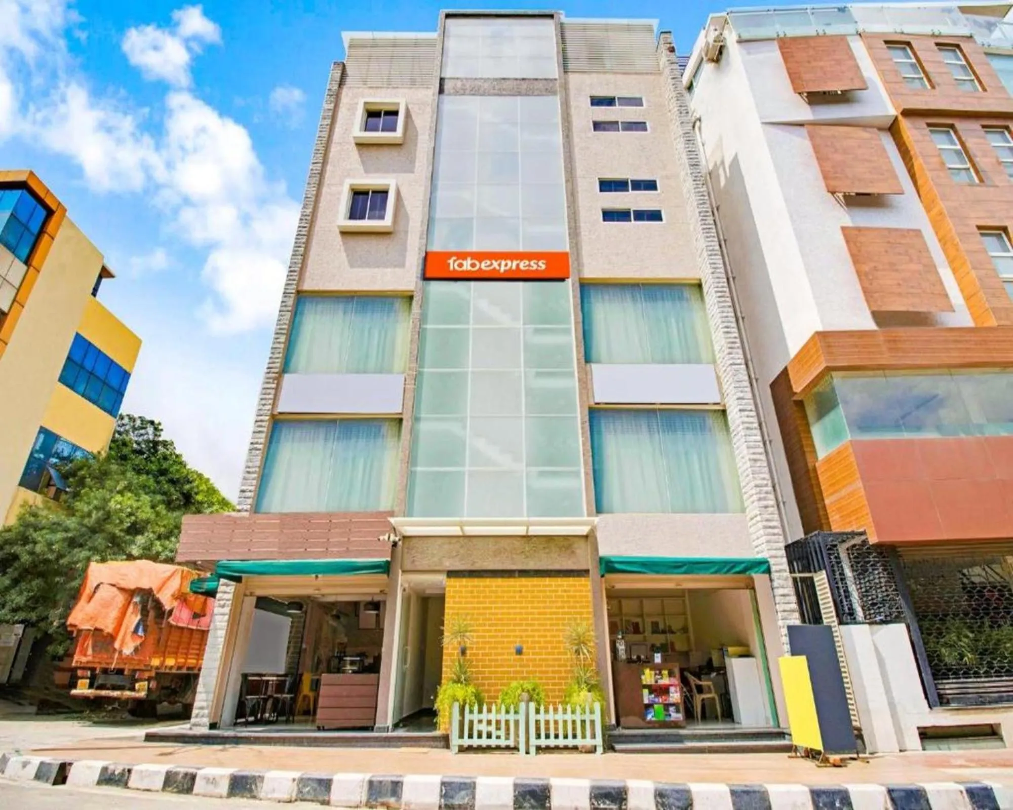 Property building in FabExpress Kings Suites HRBR Layout - Nr Manyata Tech Park