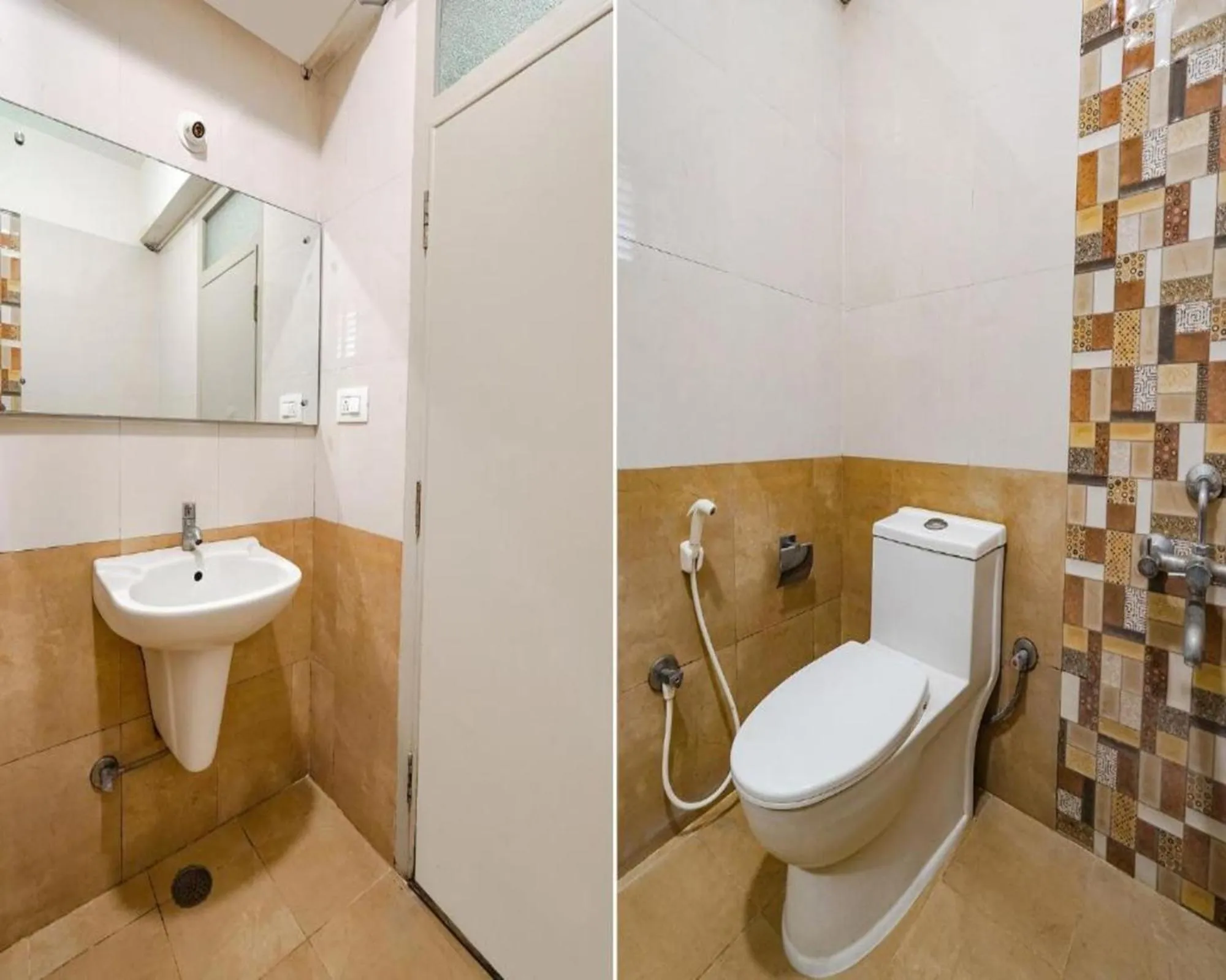 Bathroom in FabExpress Kings Suites HRBR Layout - Nr Manyata Tech Park