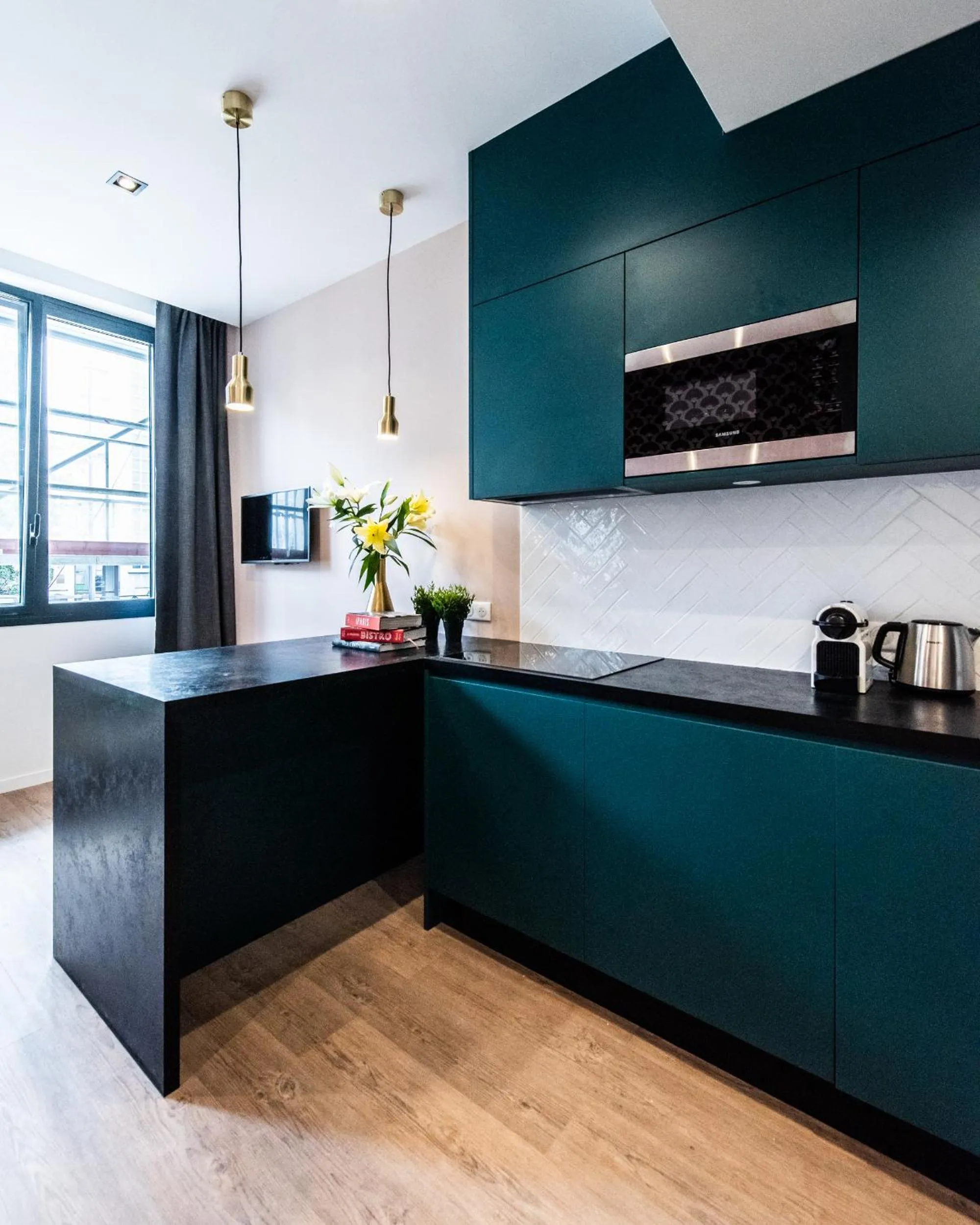 Coffee/tea facilities in YAYS Paris Issy by Numa