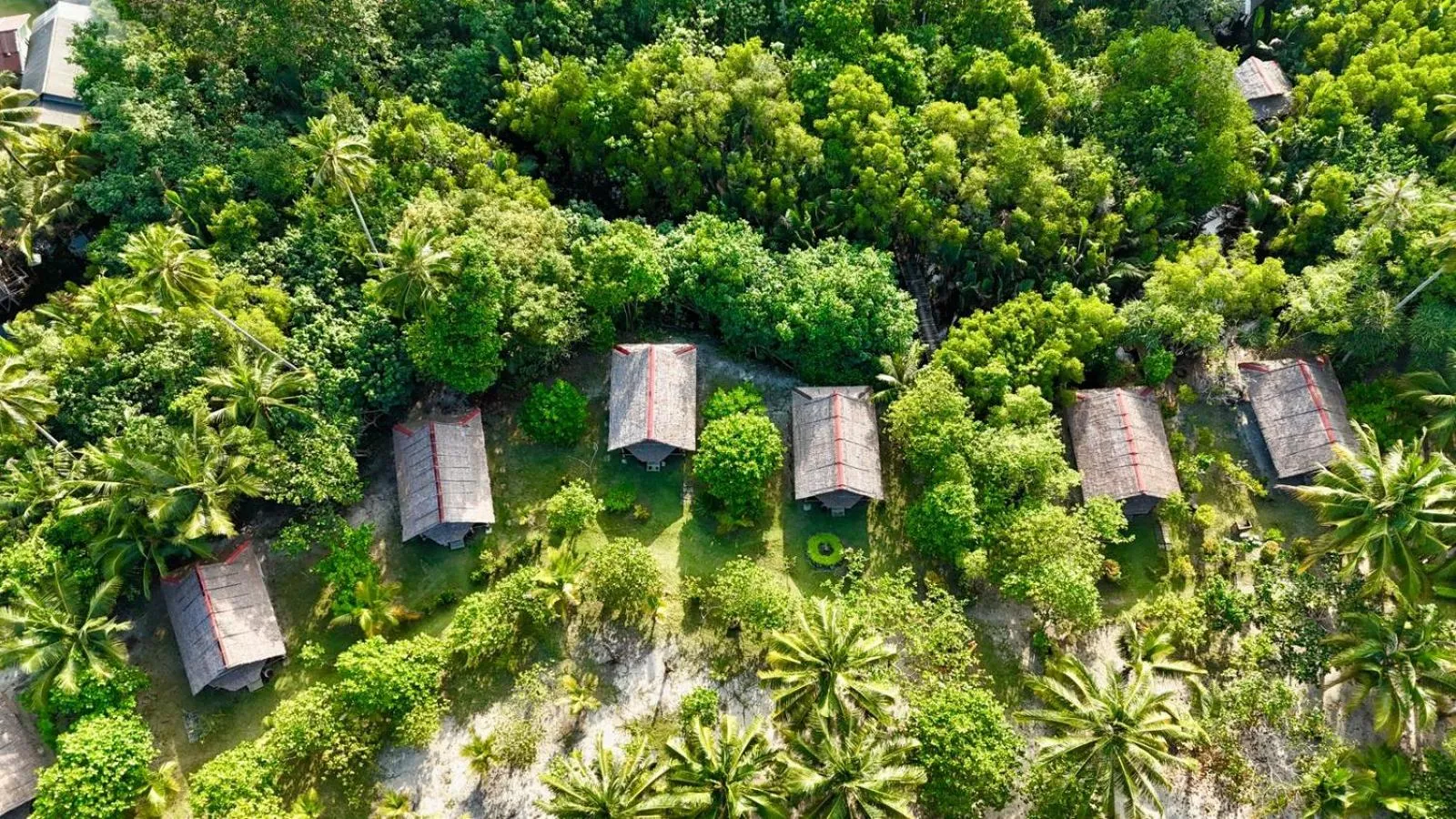 Bird's eye view in Mutiara Beach Resort