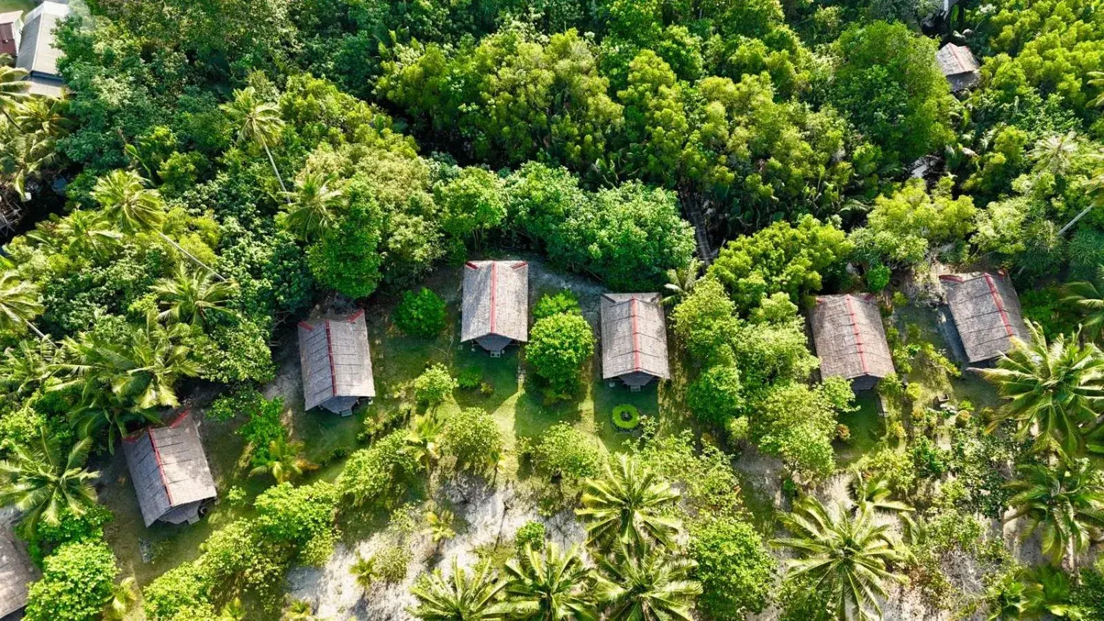 Bird's eye view in Mutiara Beach Resort Bird's eye view in Mutiara Beach Resort