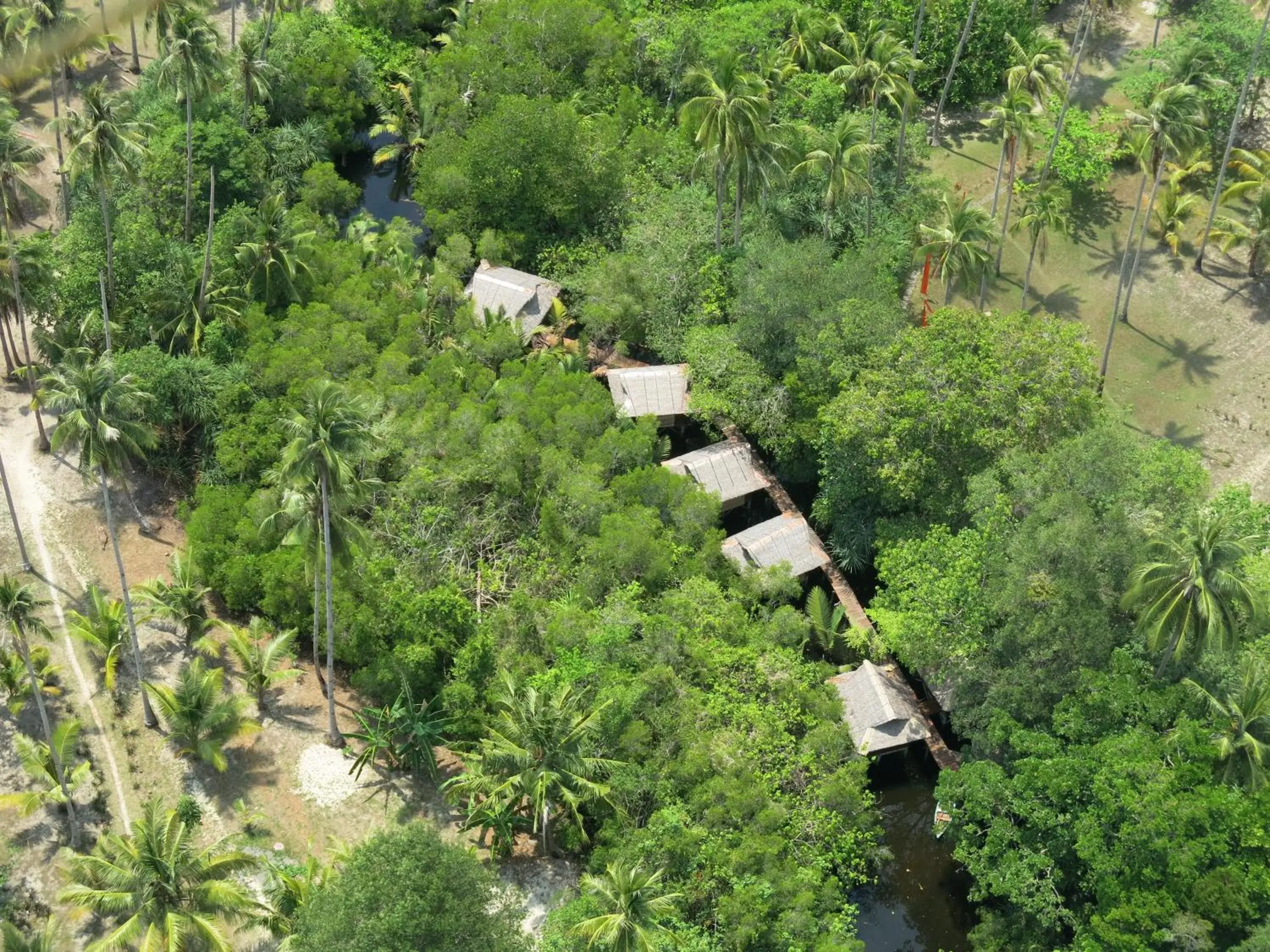 Bird's eye view in Mutiara Beach Resort Bird's eye view in Mutiara Beach Resort