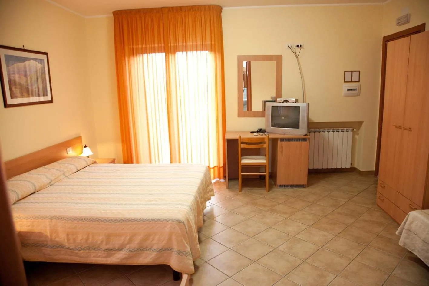 Bed in Caffè Nuovo 2 Holiday Rooms
