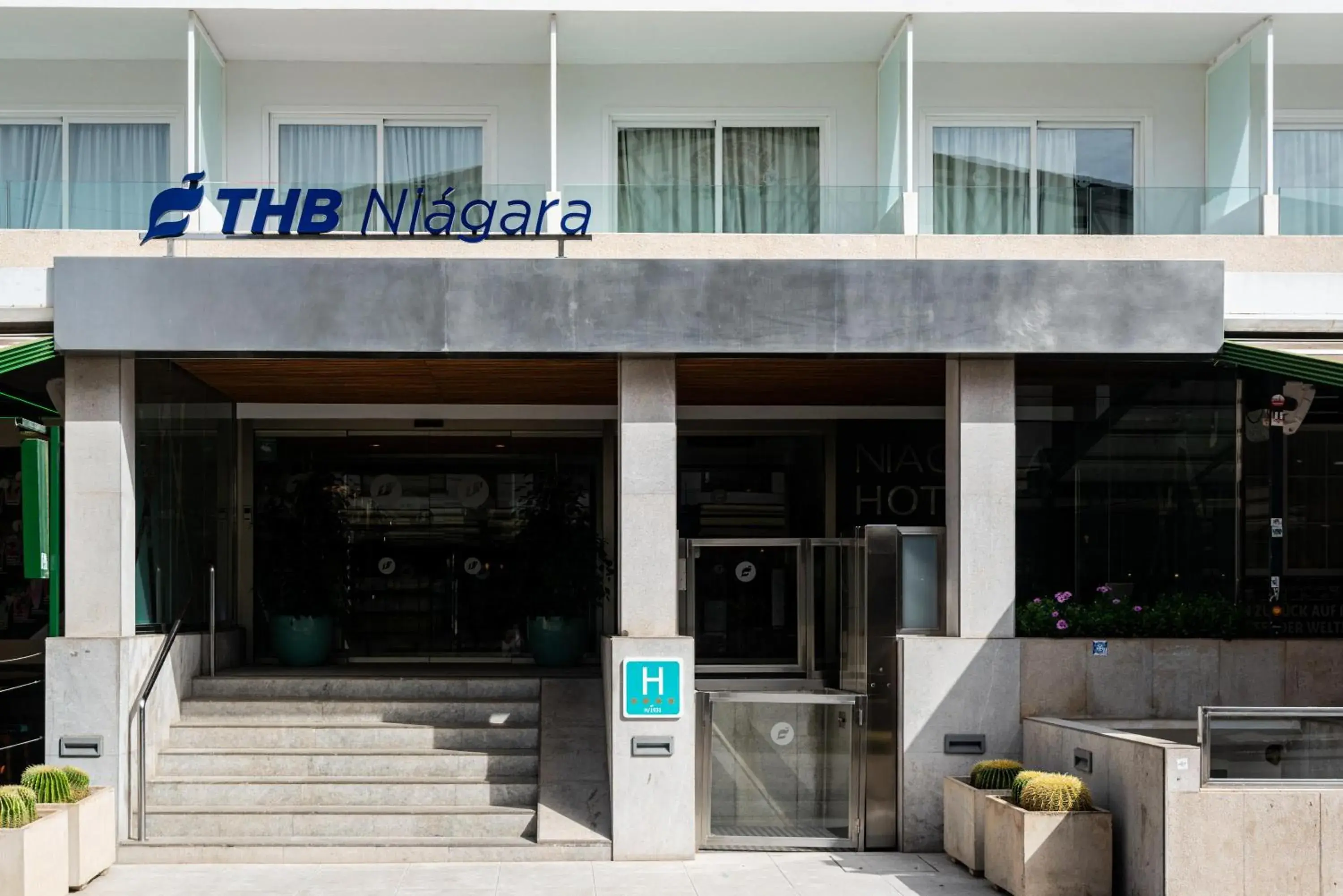 Lobby or reception in THB Niágara - Adults Only Lobby or reception in THB Niágara - Adults Only