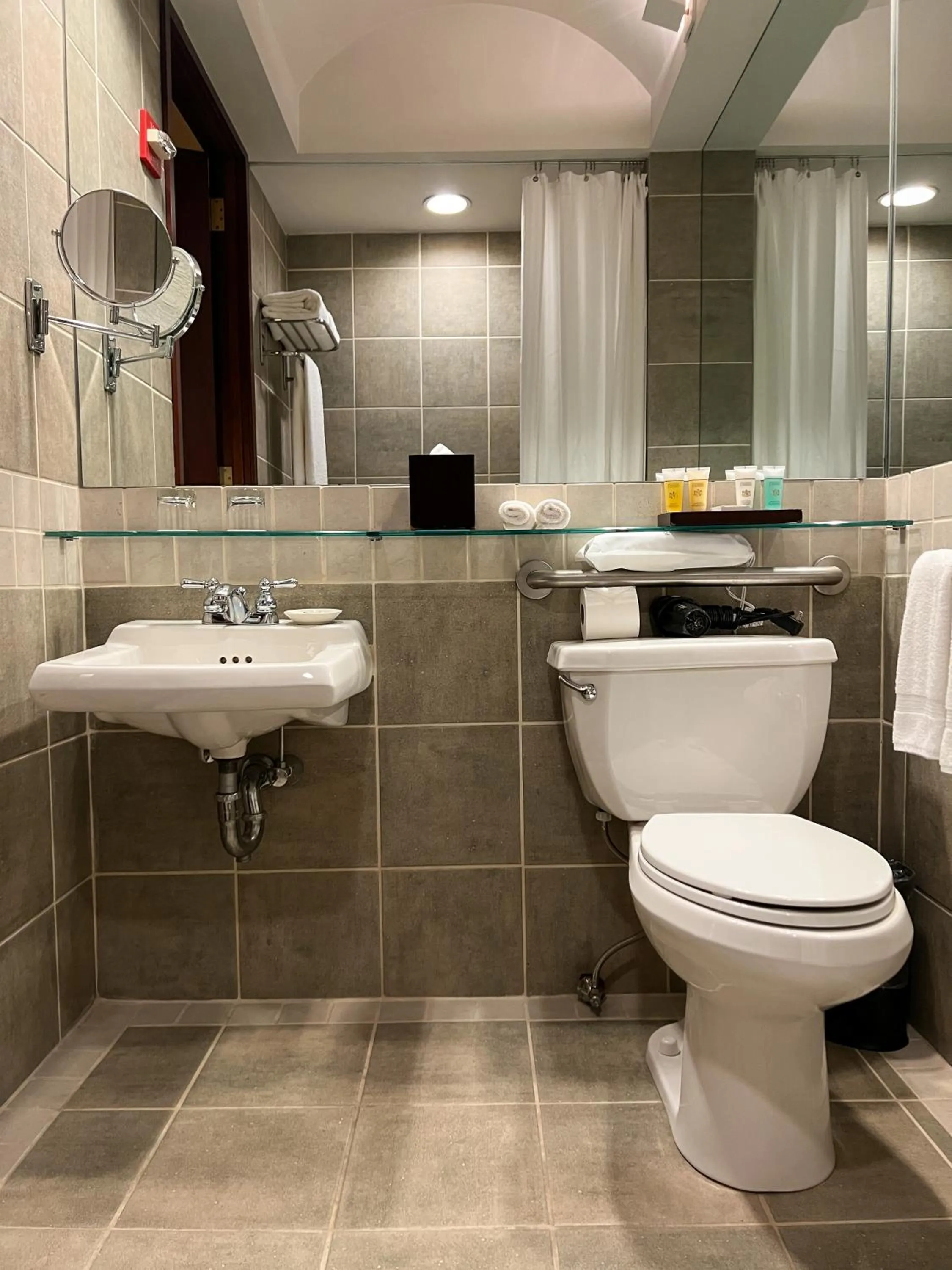 Toilet in Library Hotel by Library Hotel Collection