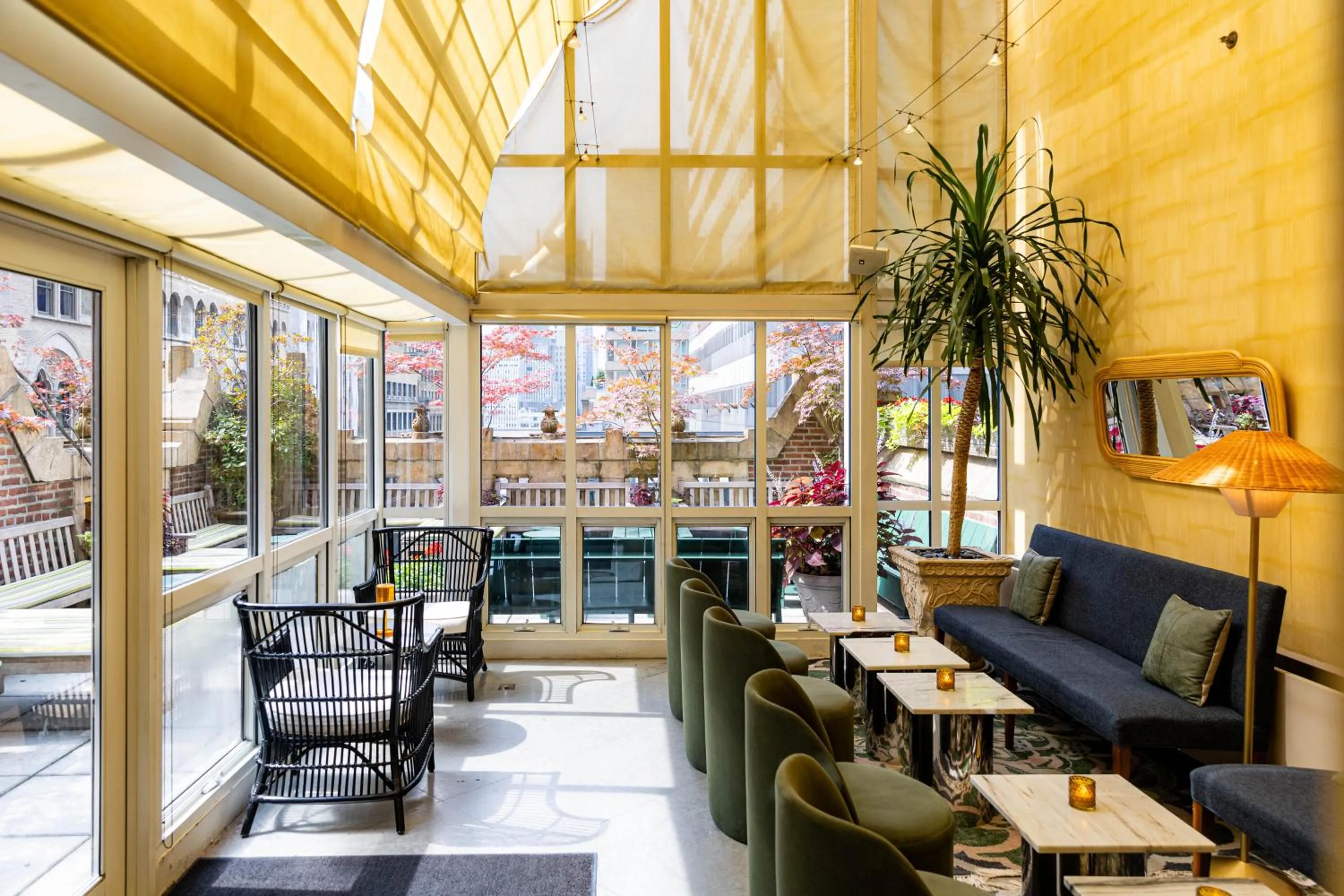 Solarium in Library Hotel by Library Hotel Collection