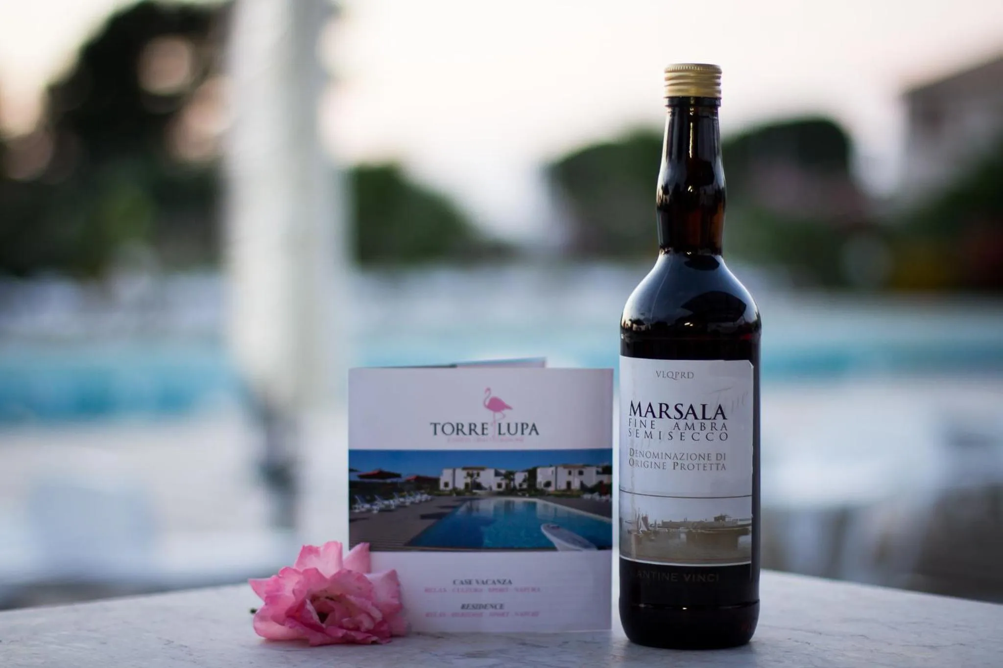 Swimming pool in Case Vacanza Torre Lupa