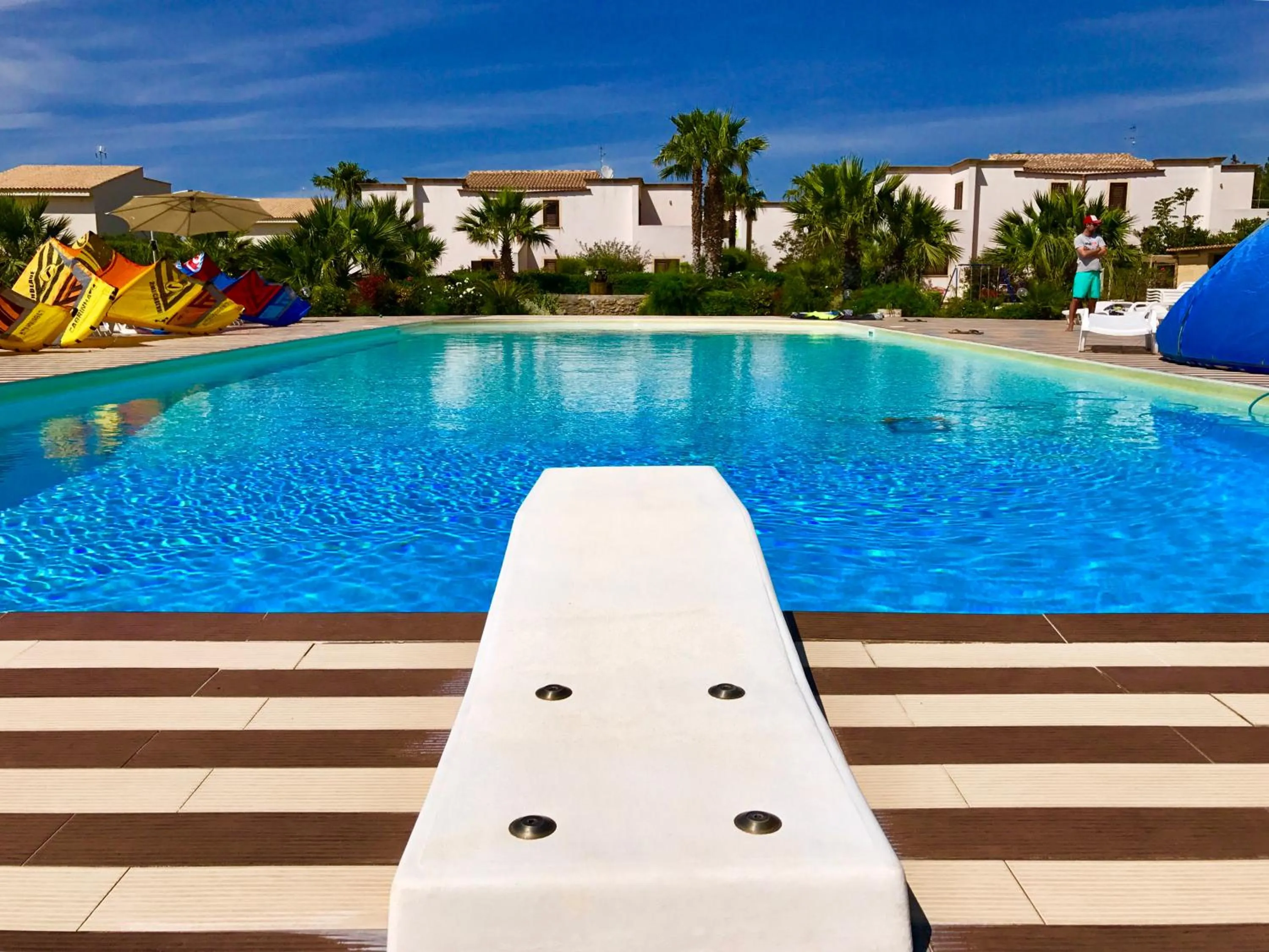 Swimming pool in Case Vacanza Torre Lupa