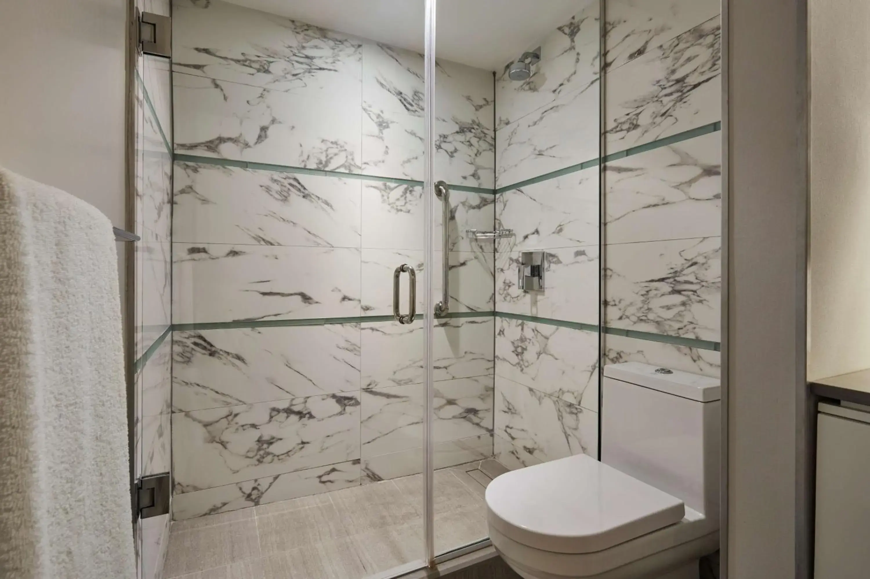 Queen Room with Two Queen Beds with Balcony and Partial Ocean View in Waterstone Resort & Marina Boca Raton, Curio Collection by Hilton Queen Room with Two Queen Beds with Balcony and Partial Ocean View in Waterstone Resort & Marina Boca Raton, Curio Collection by Hilton