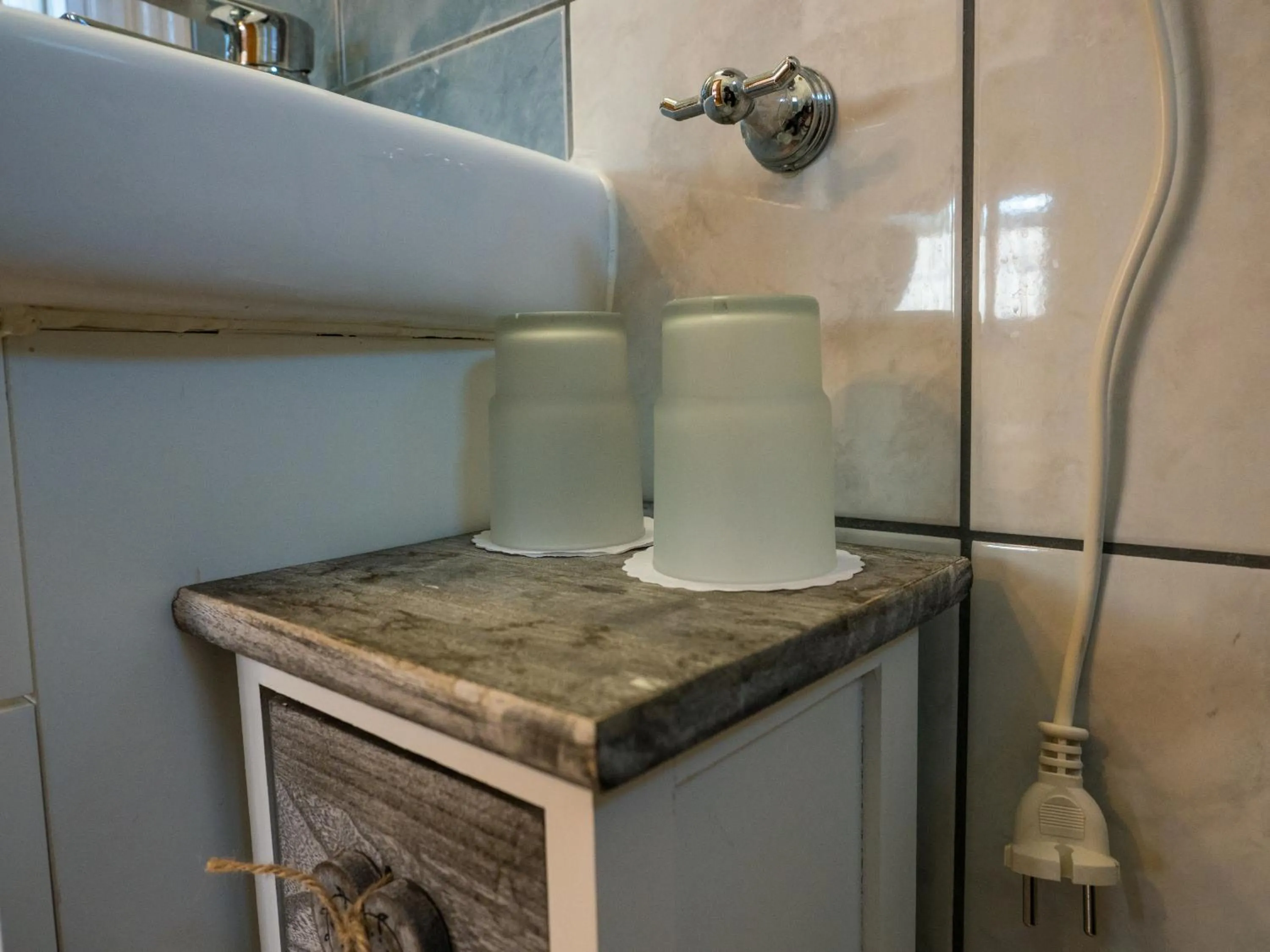 Bathroom in Mamutfenyő Panzió