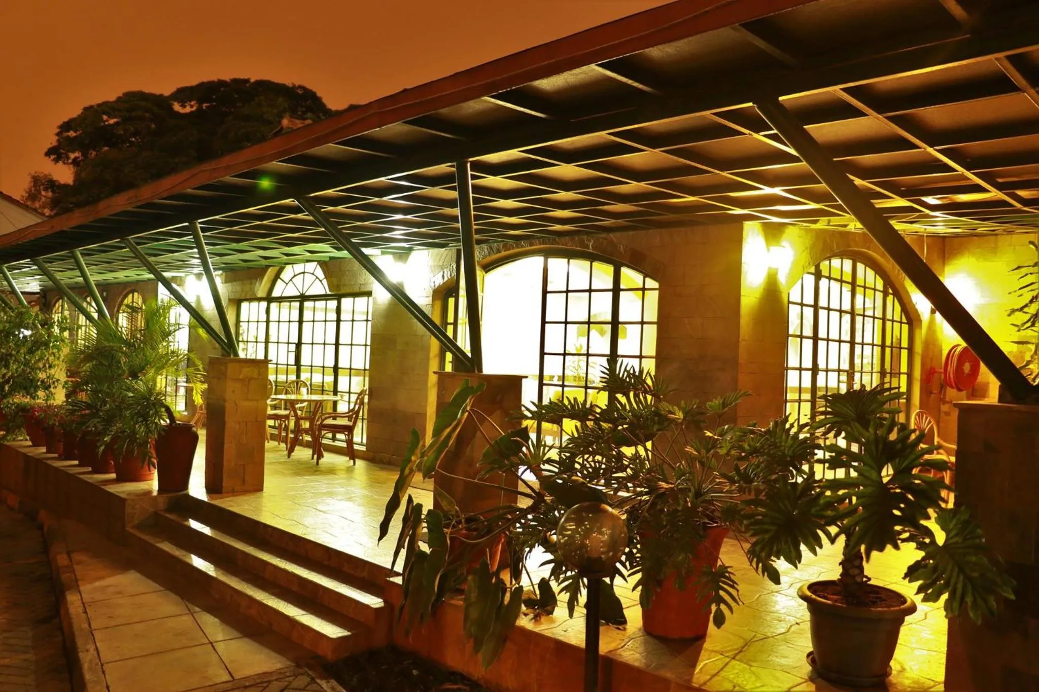 Patio in ACK Guest House Nairobi