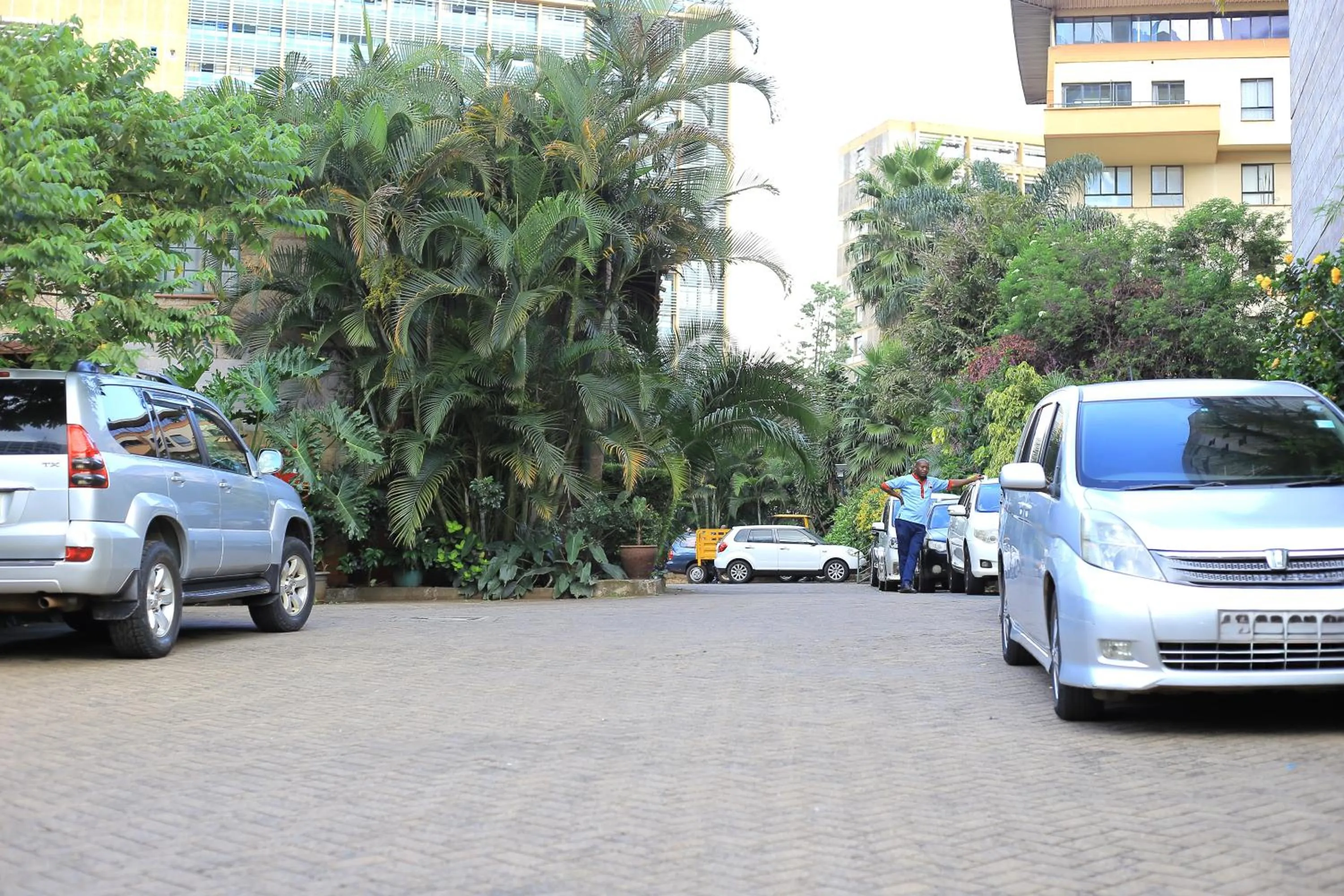 Parking in ACK Guest House Nairobi