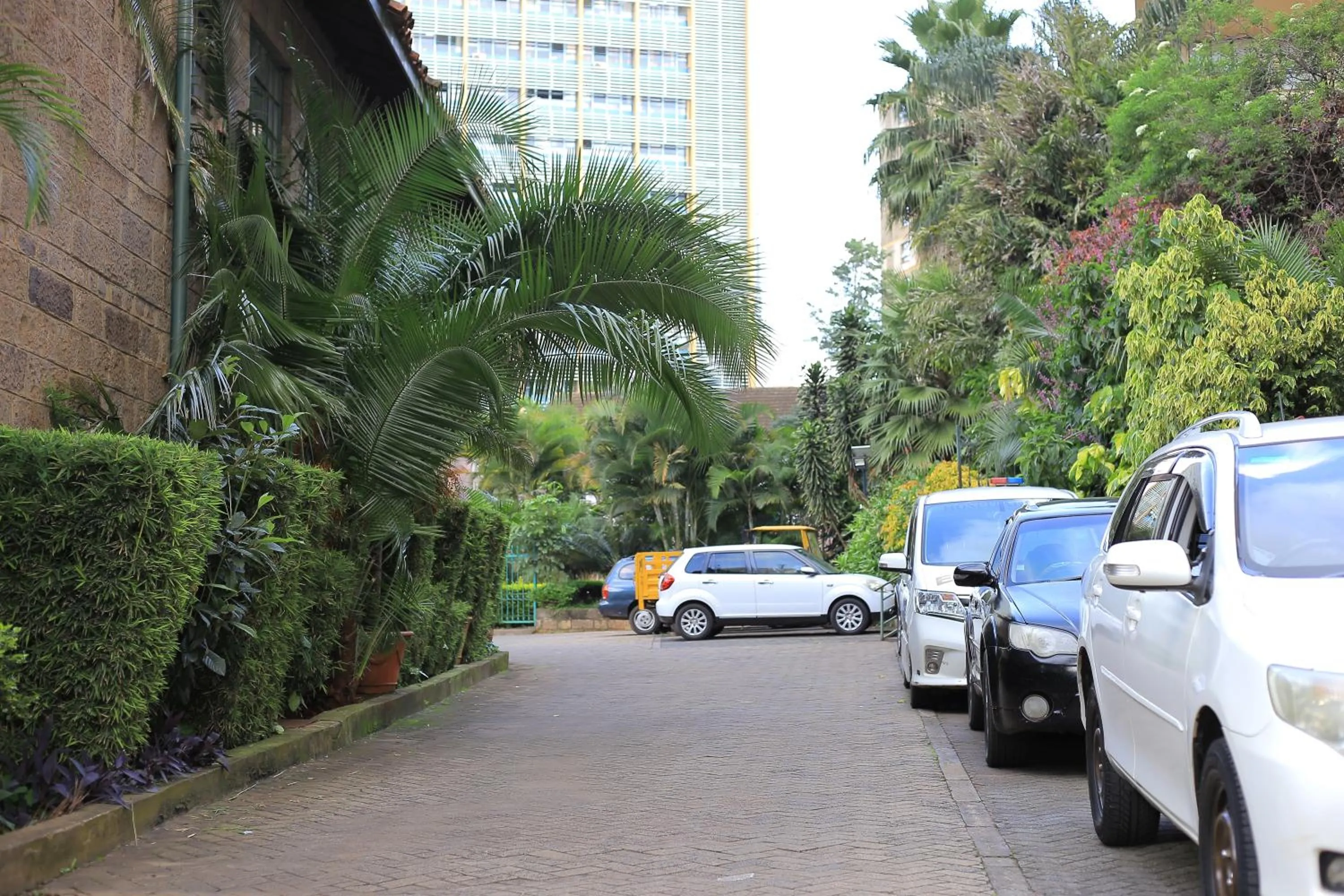 Parking in ACK Guest House Nairobi