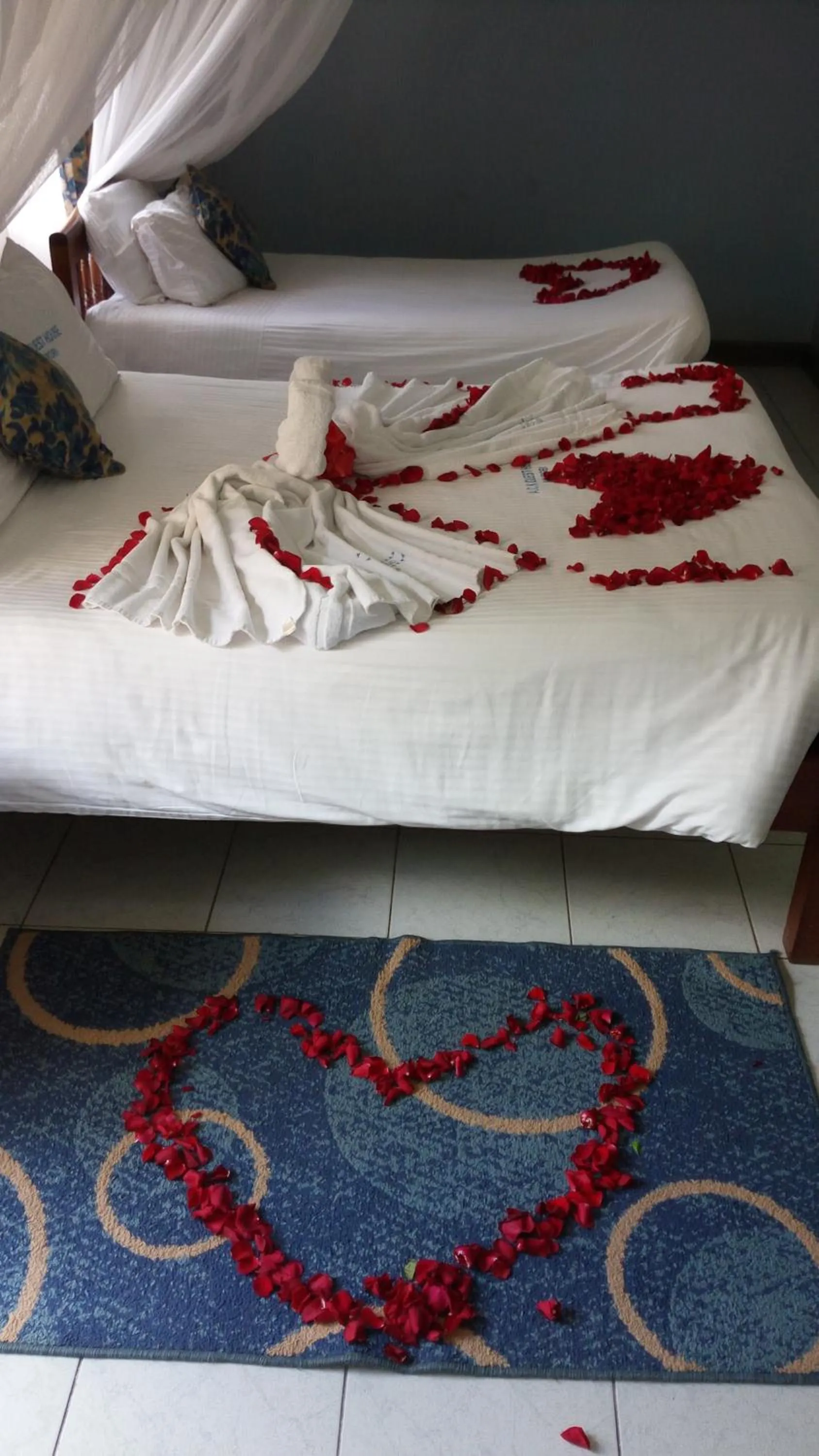 Bed in ACK Guest House Nairobi