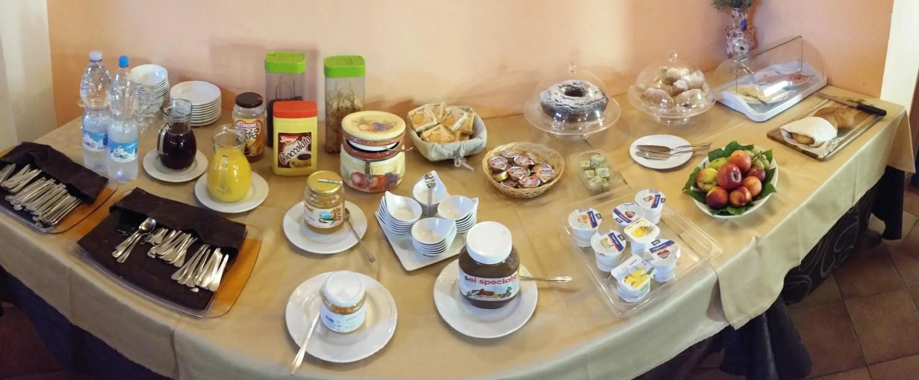 Food close-up in Il Giardino Del Sole