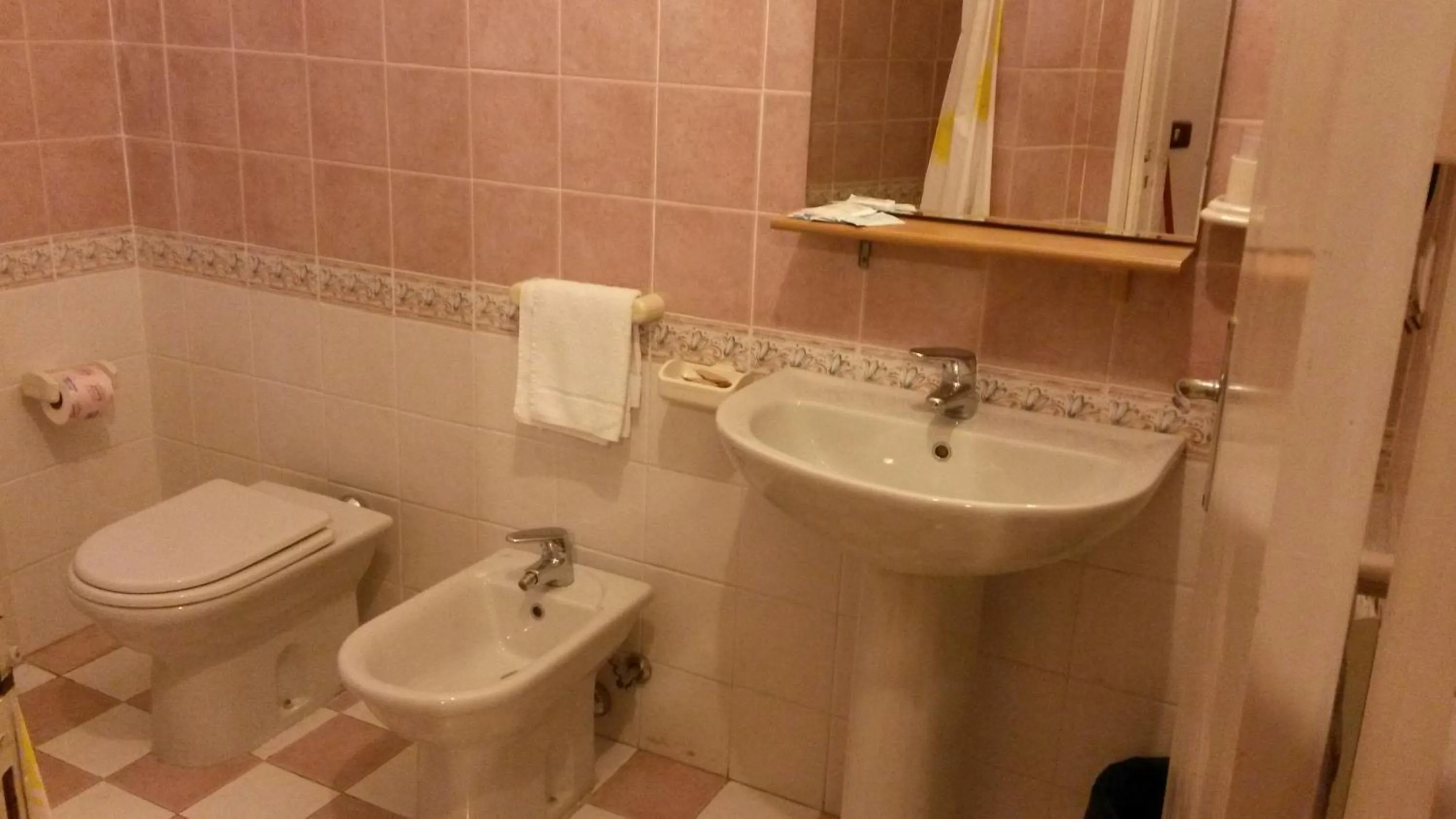 Decorative detail in Albergo Ristorante Ferretti