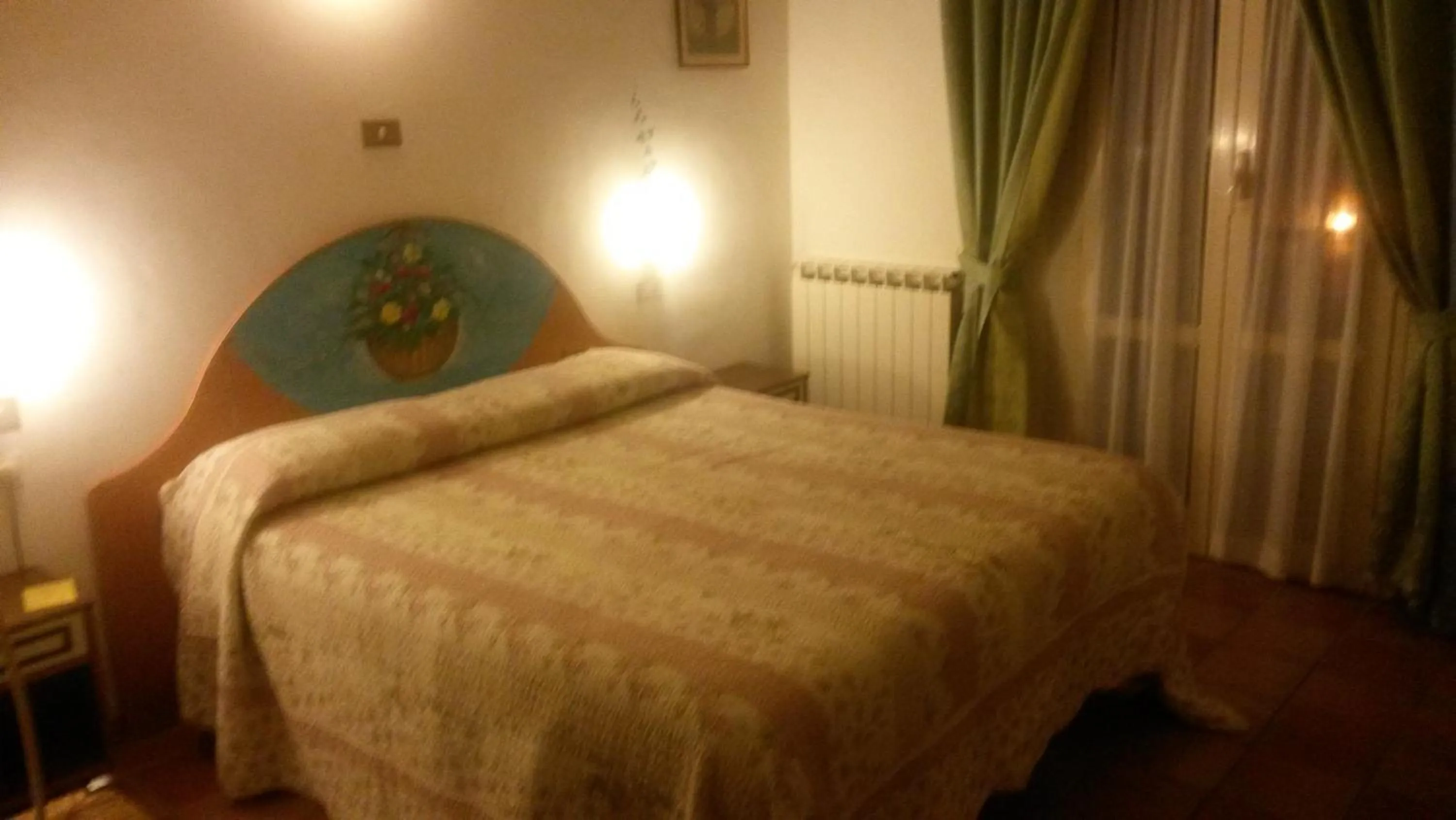 Bedroom, Bed in Albergo Ristorante Ferretti