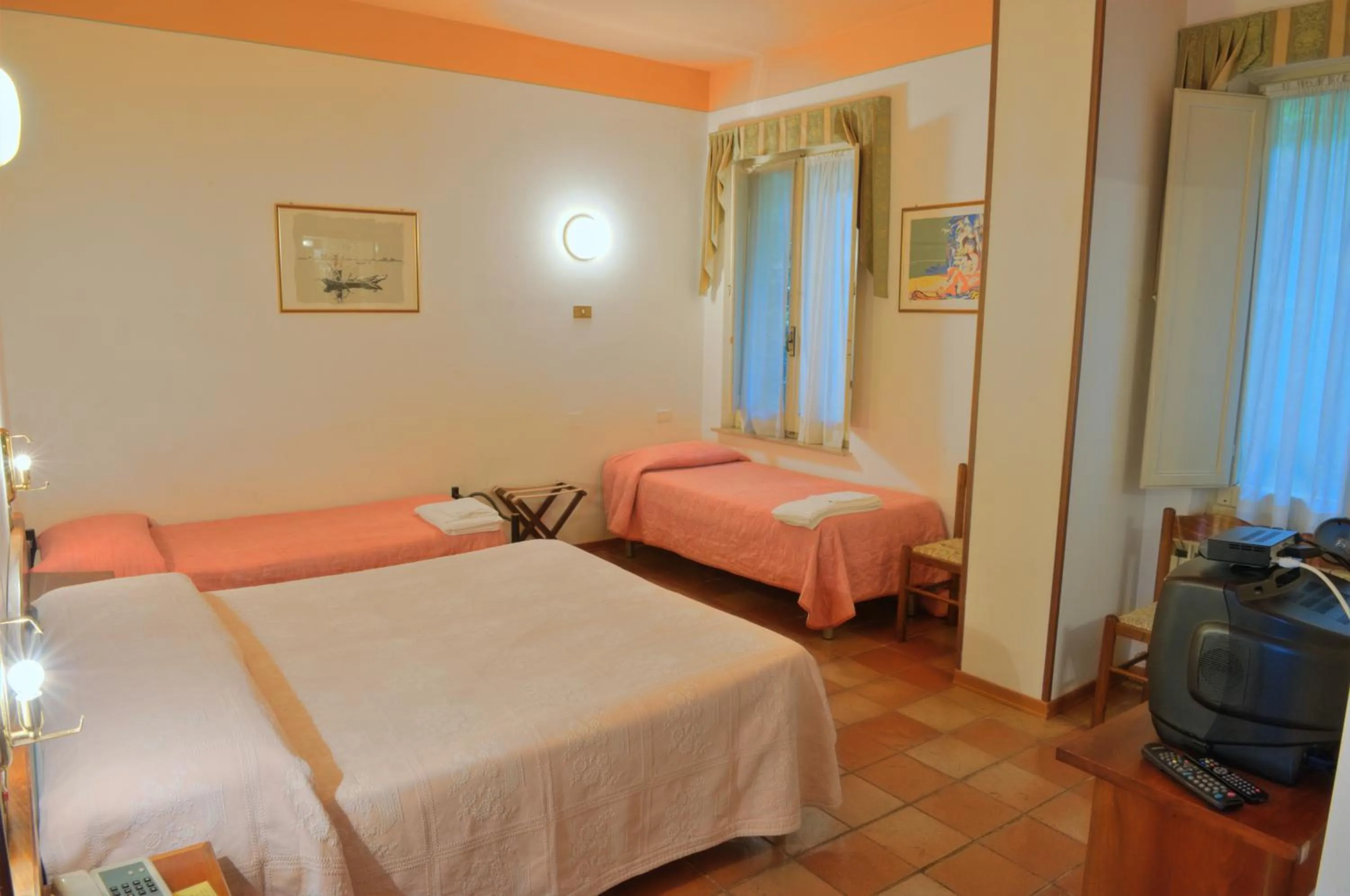 Bedroom, Bed in Albergo Ristorante Ferretti