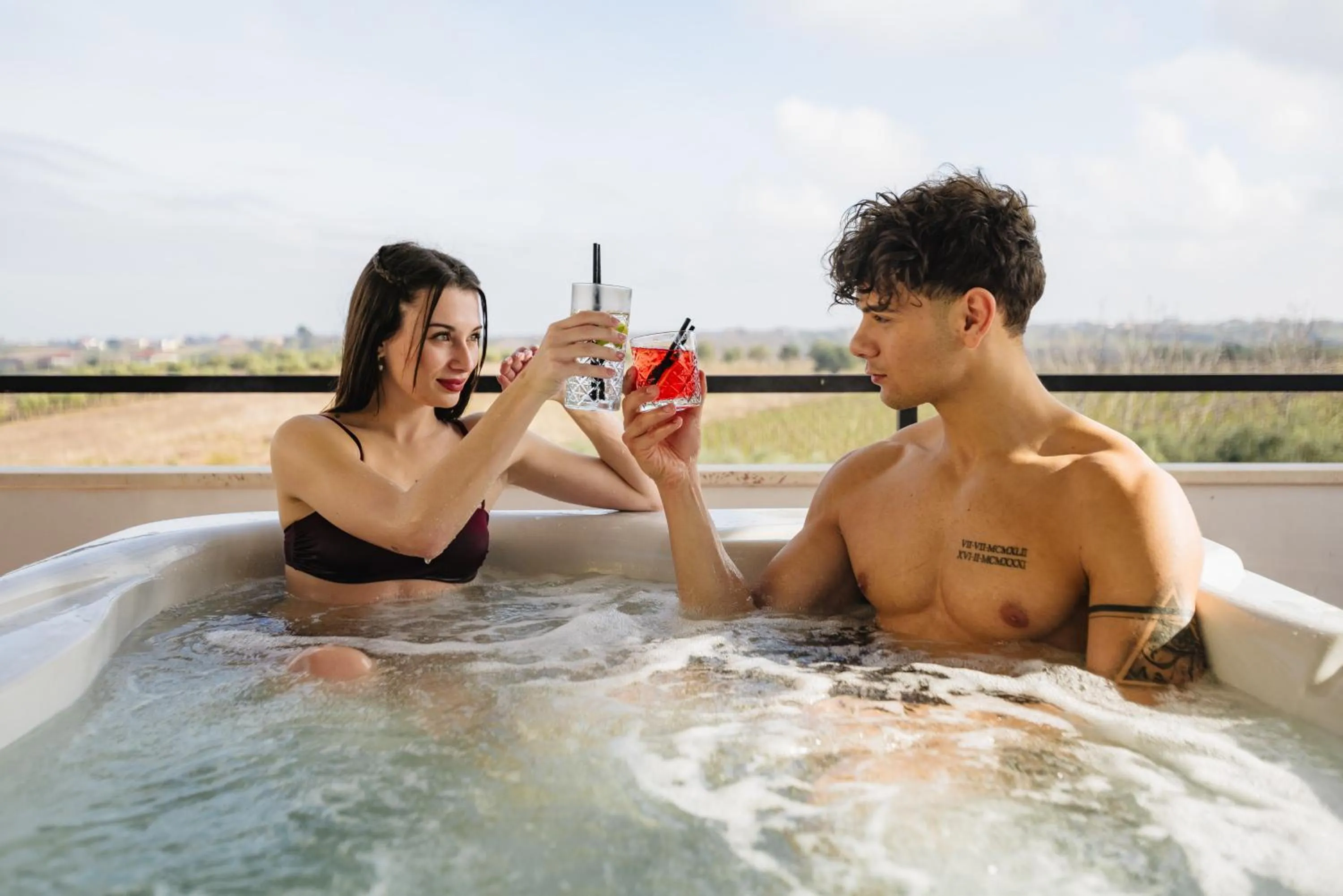 Hot Tub in Magnificat Hotel&Resort